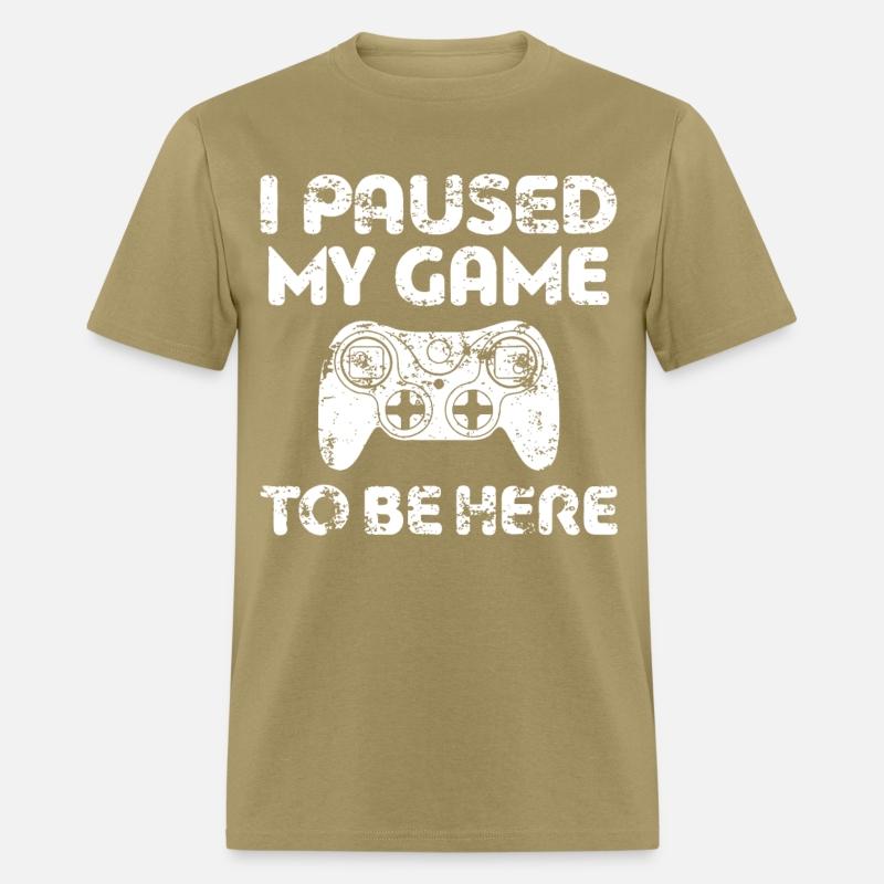 i paused my game to be here game