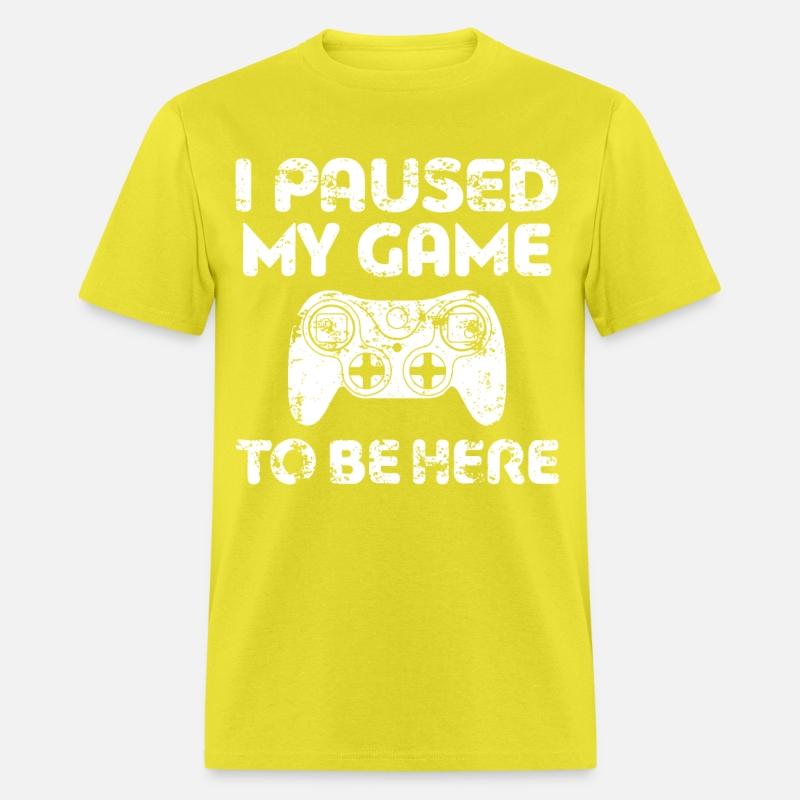 i paused my game to be here game