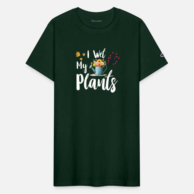 I Wet My Plants Funny Gardening Gift