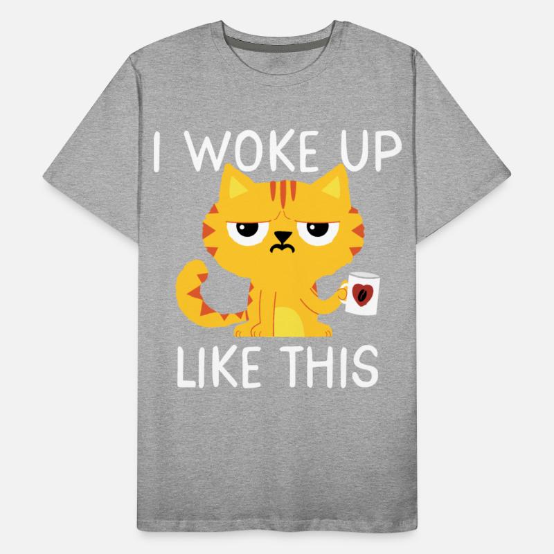 I woke up like this sleep shirt Morning grouch
