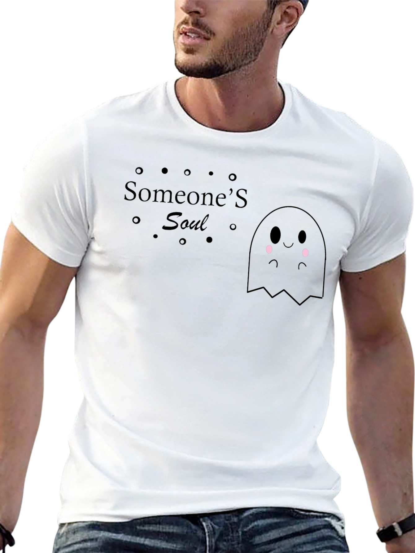 Someones Soul Ghost Graphic T-Shirt