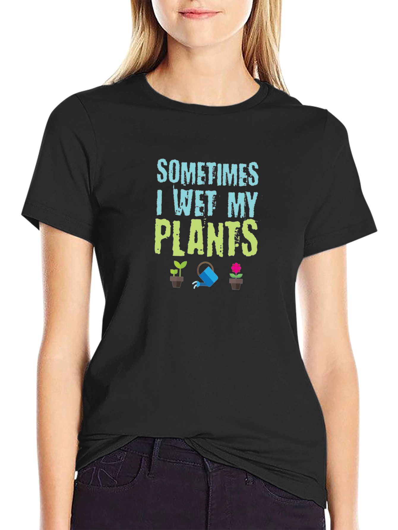 Sometimes I Wet My Plants Graphic Tee