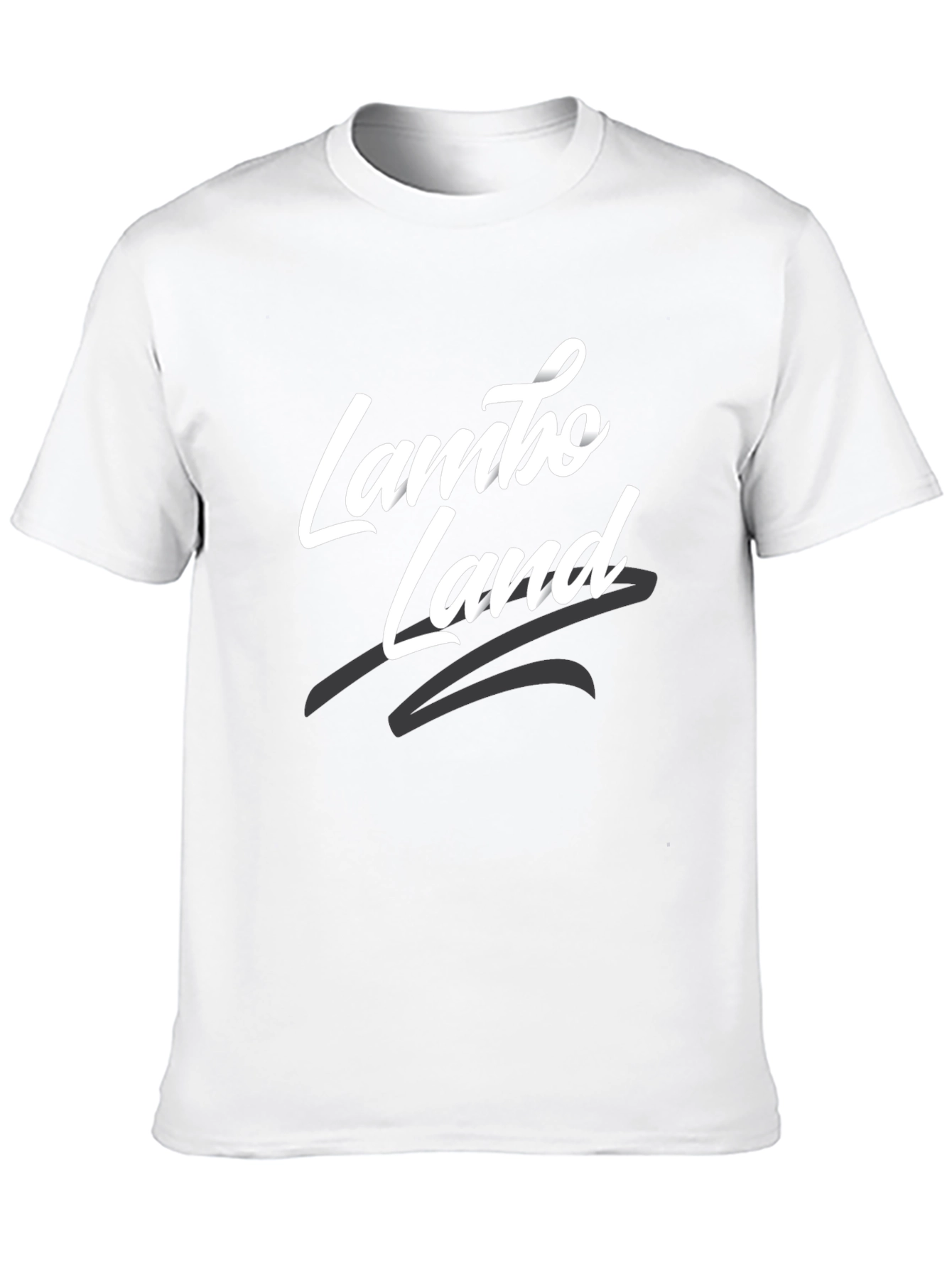 Lambo Land Black Graphic Tee