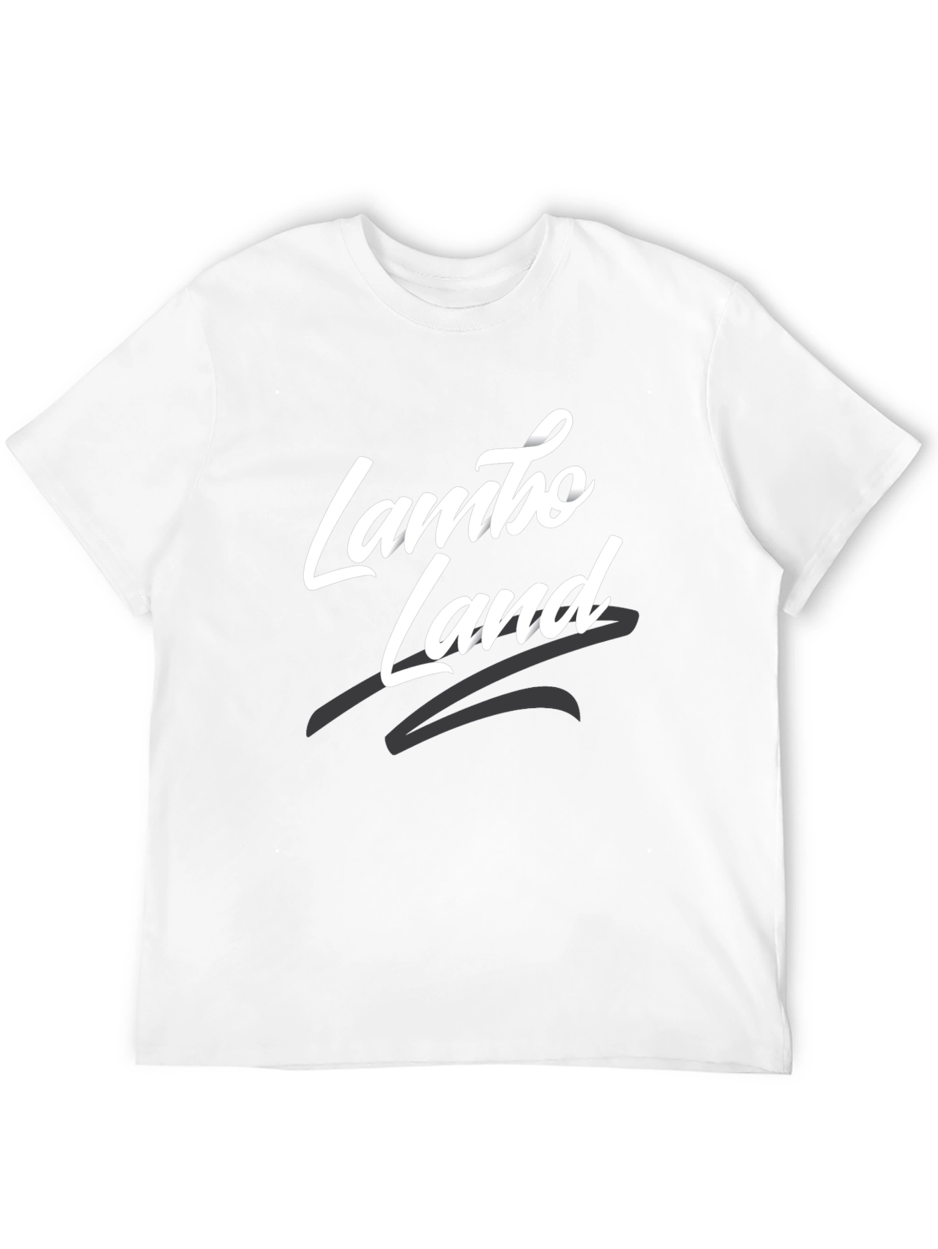 Lambo Land Black Graphic Tee