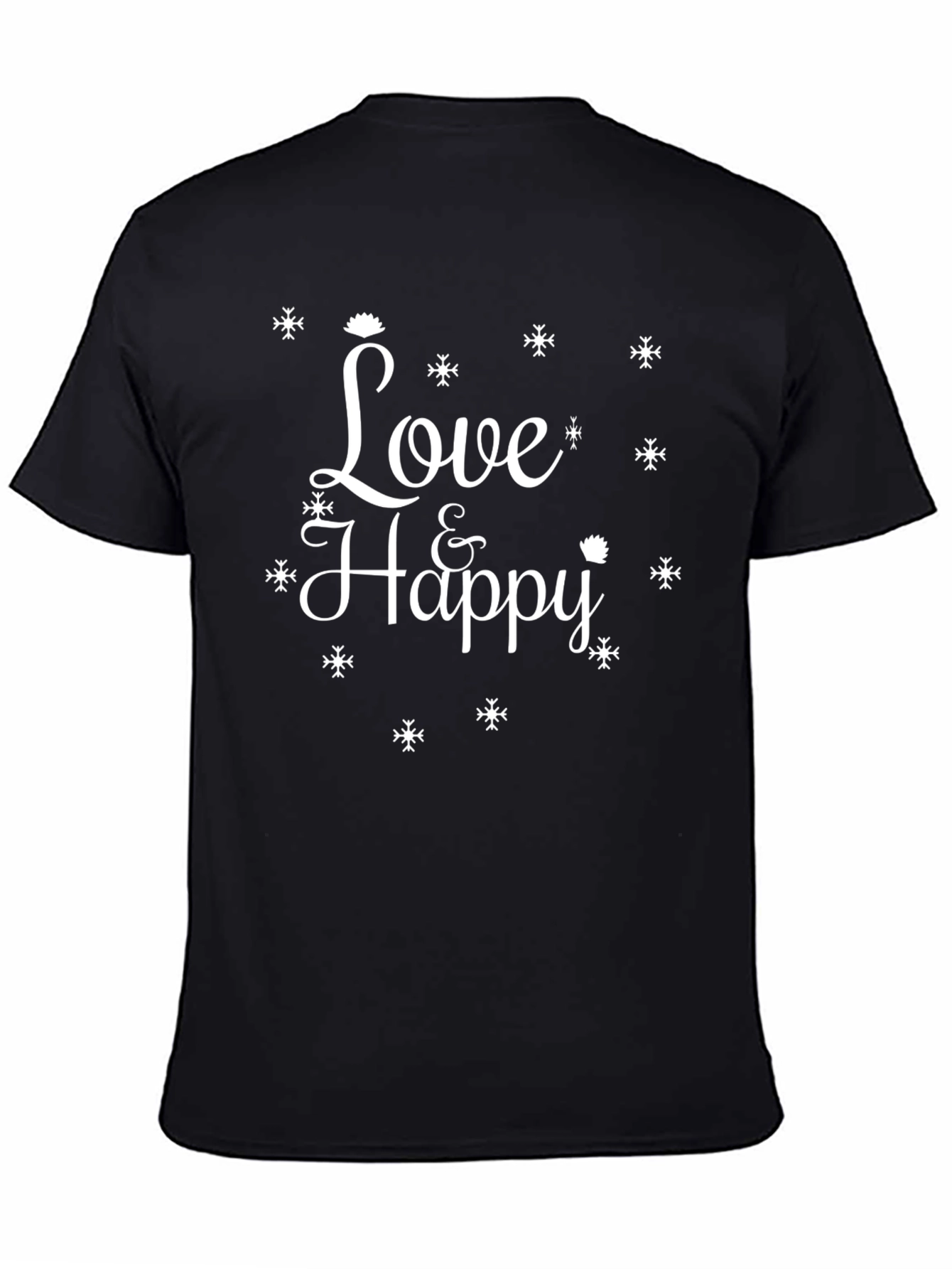Love & Happy T-Shirt - Stylish Graphic Tee