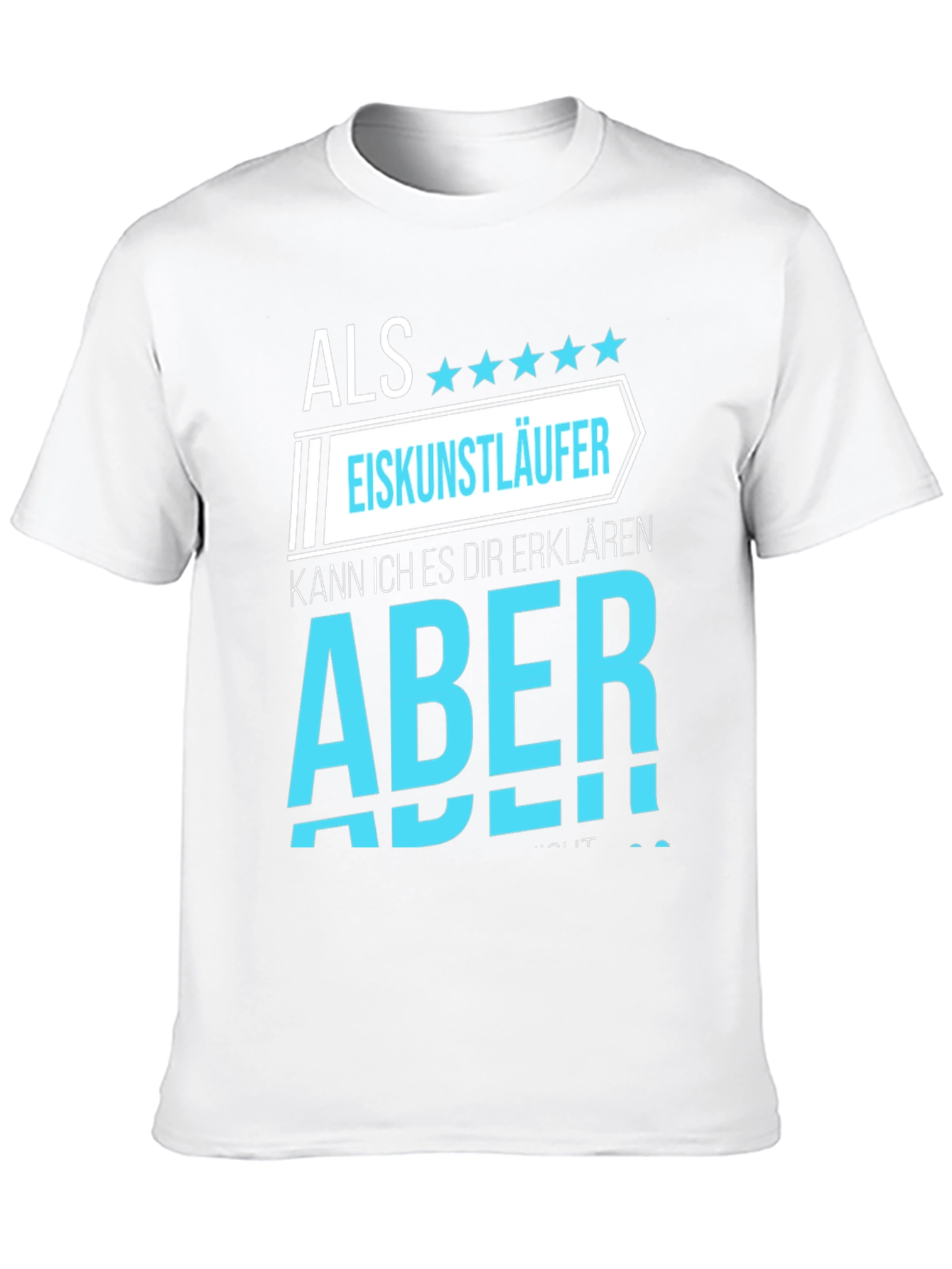 Eiskunstlaufer Ice Skater Black Graphic T-Shirt