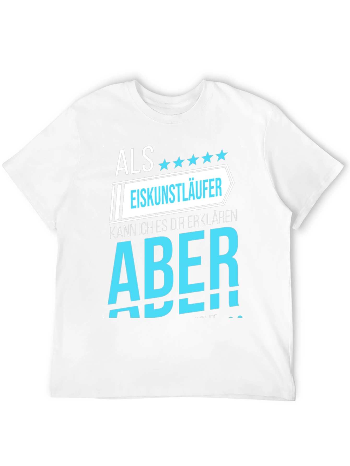 Eiskunstlaufer Ice Skater Black Graphic T-Shirt