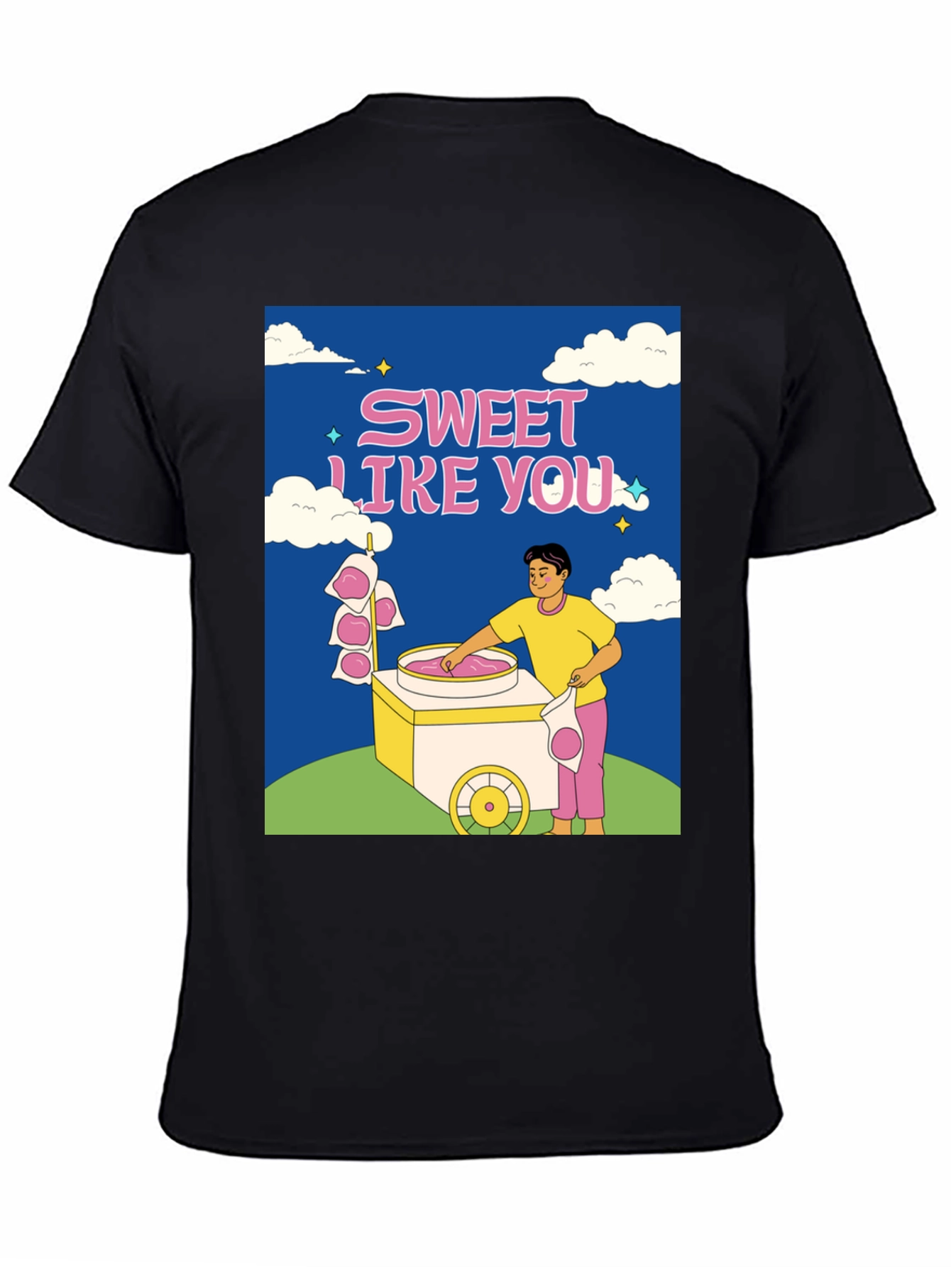 Sweet Like You Graphic T-Shirt - Cotton Candy Tee