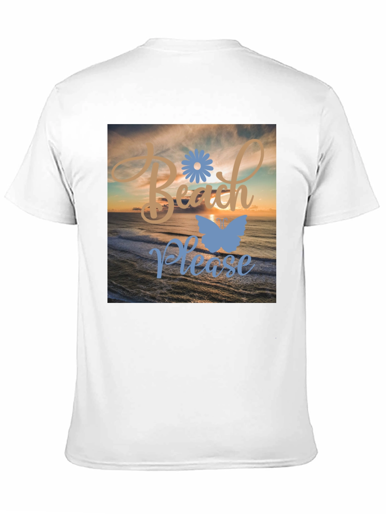 Beach Please Graphic T-Shirt