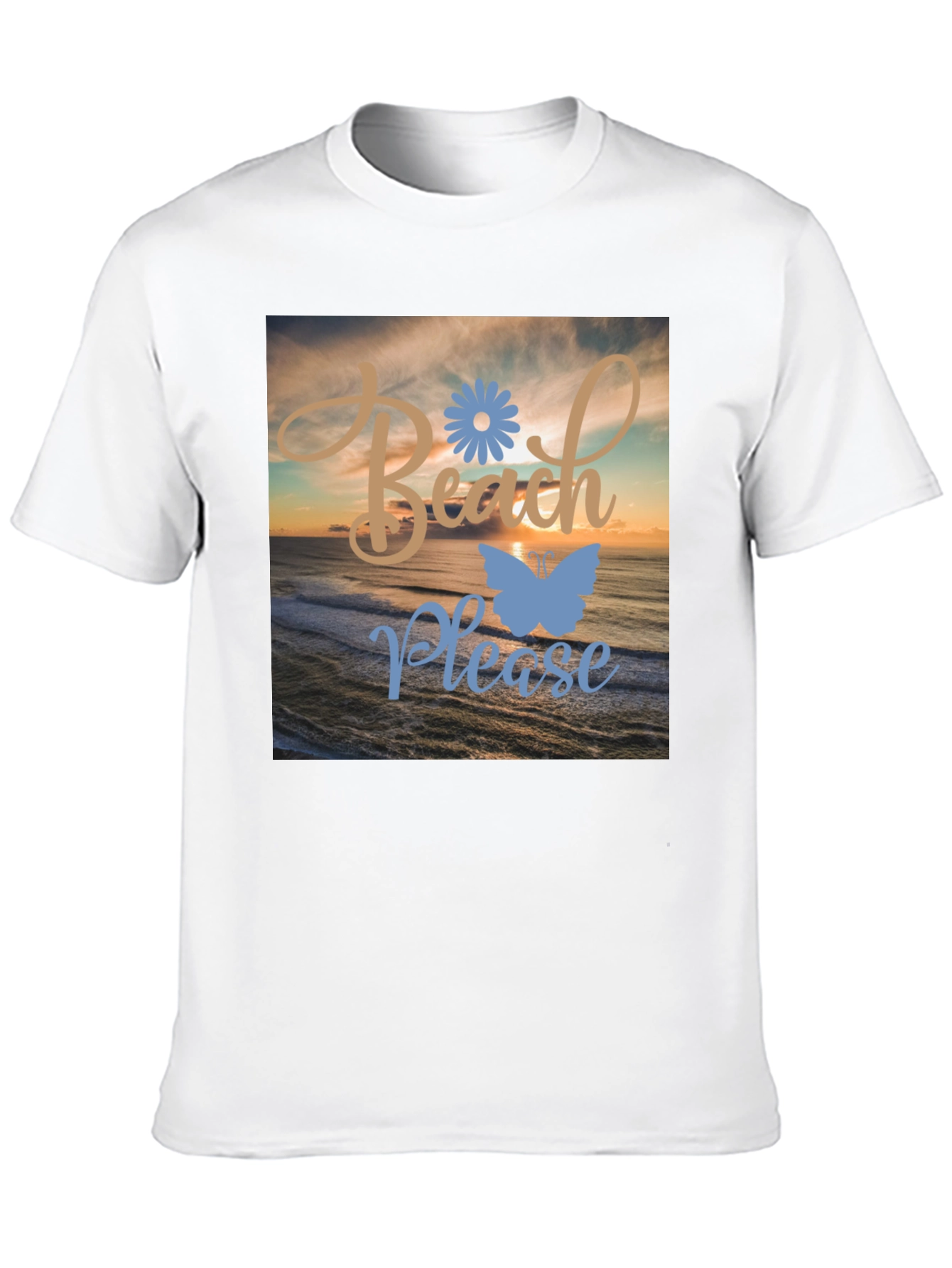 Beach Please Graphic T-Shirt