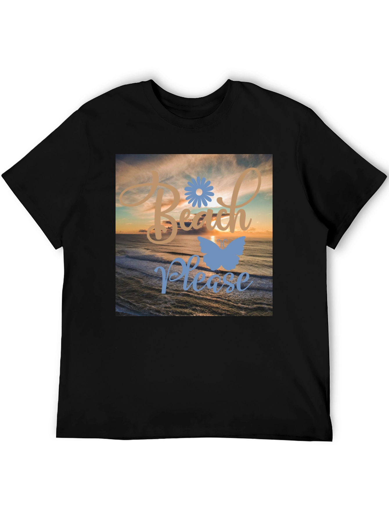 Beach Please Graphic T-Shirt