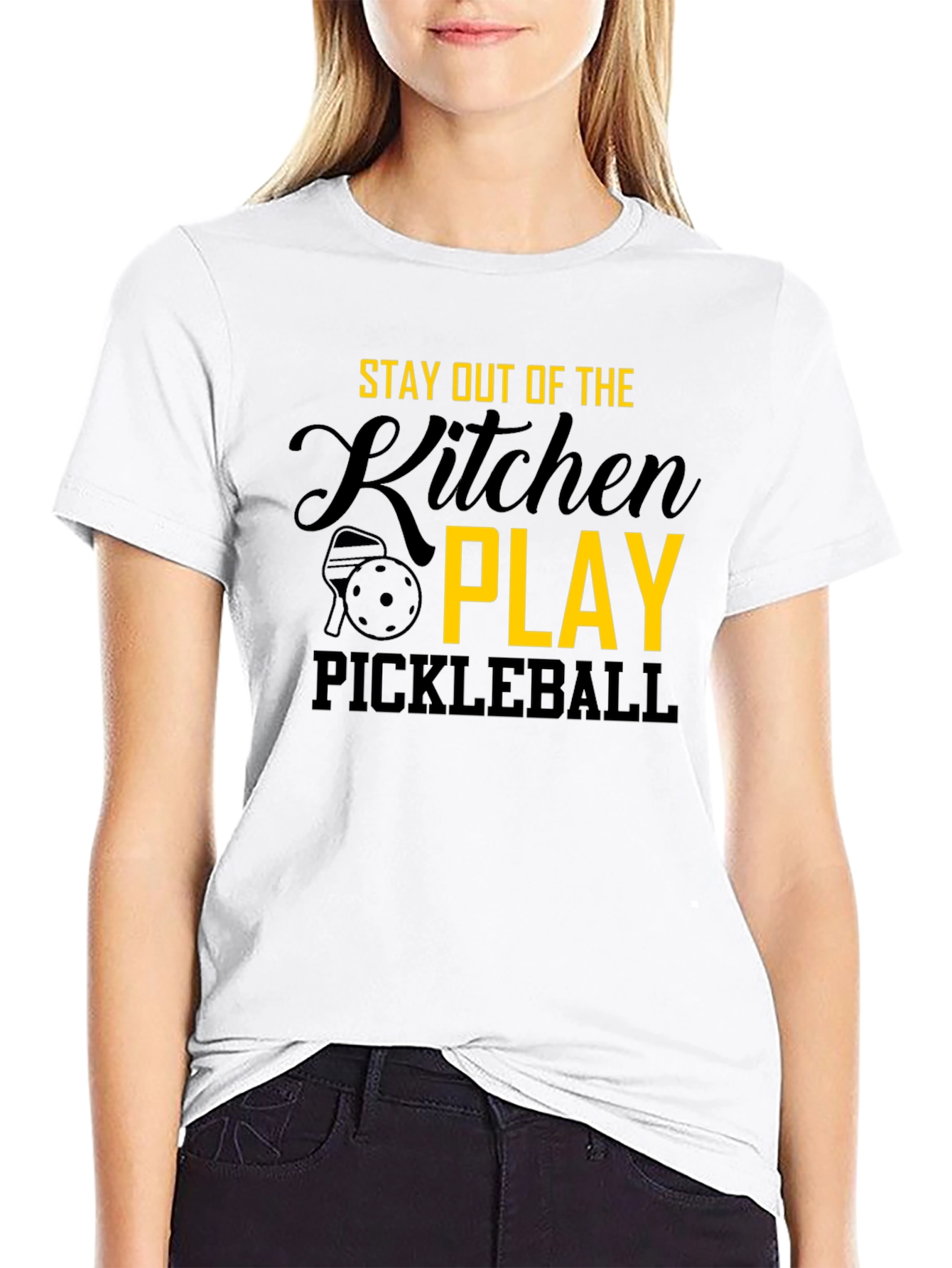 Stay Out of the Kitchen - Pickleball T-Shirt