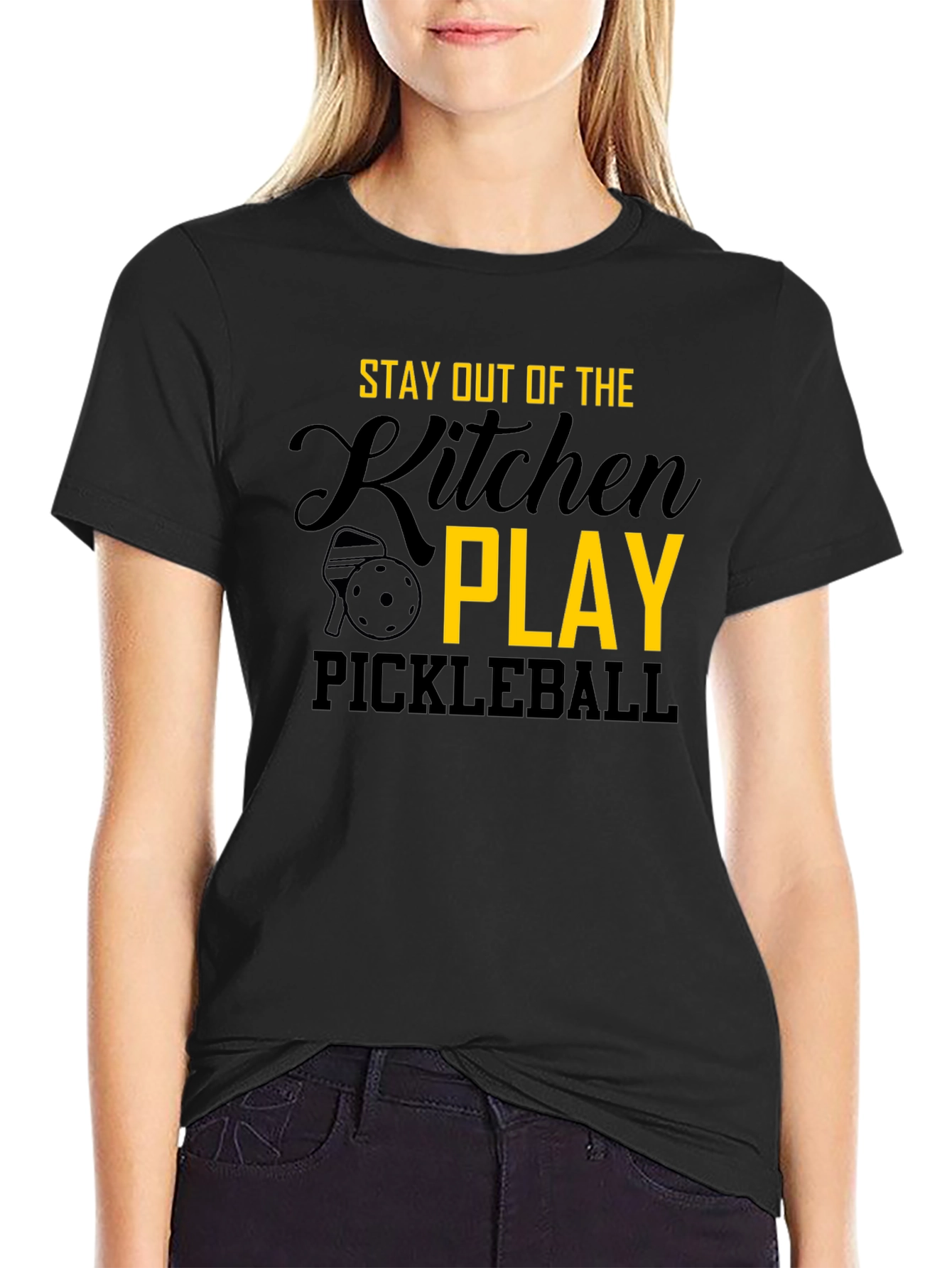 Stay Out of the Kitchen - Pickleball T-Shirt