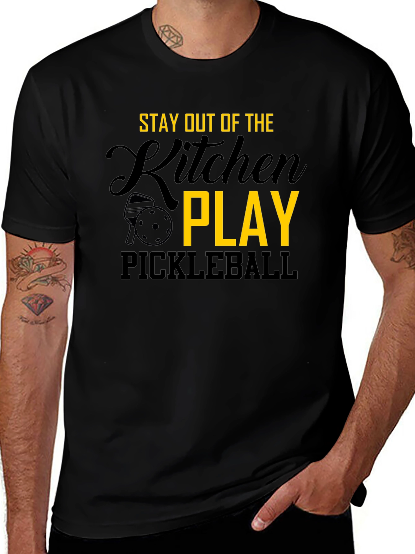 Stay Out of the Kitchen - Pickleball T-Shirt