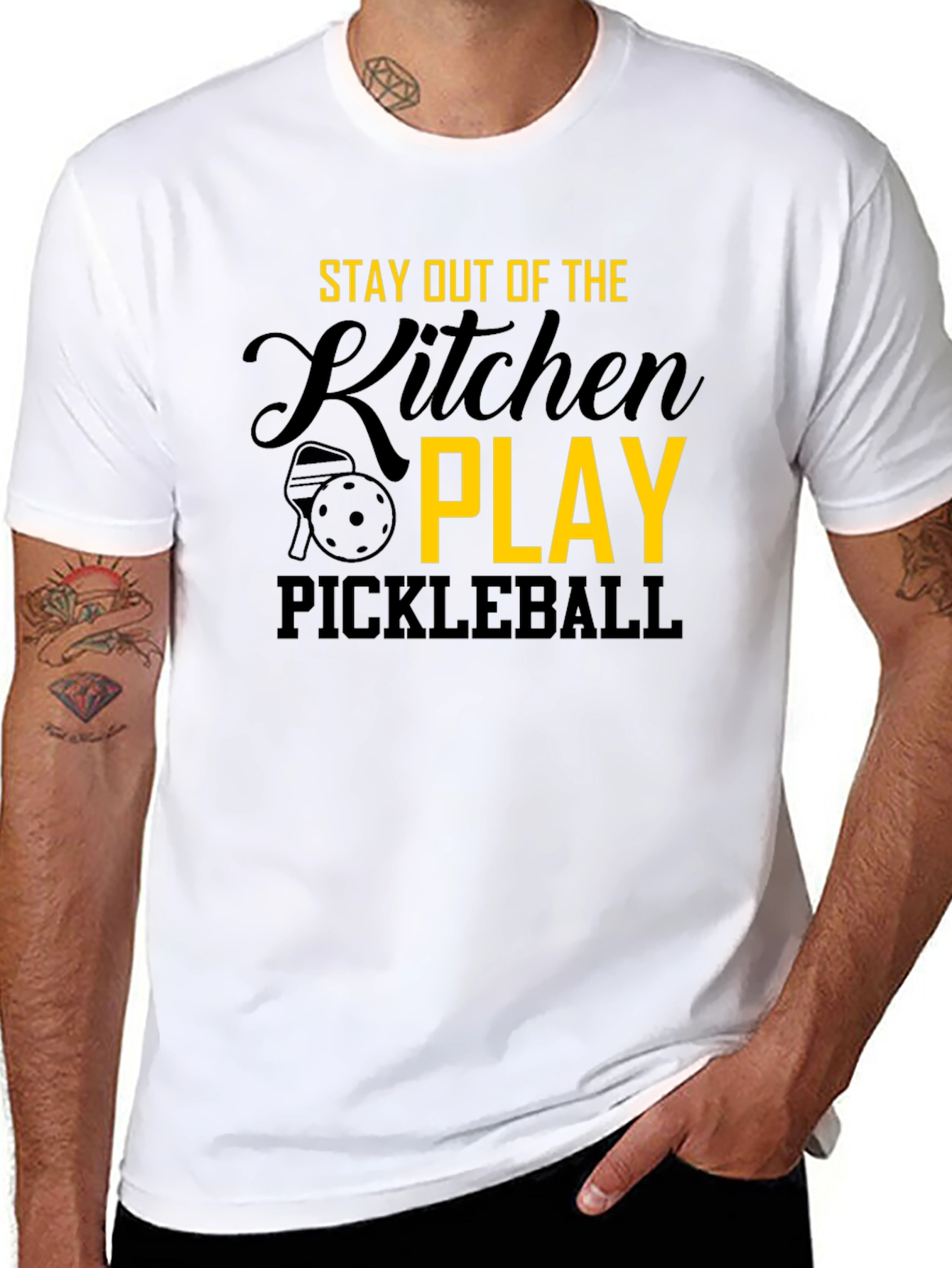 Stay Out of the Kitchen - Pickleball T-Shirt