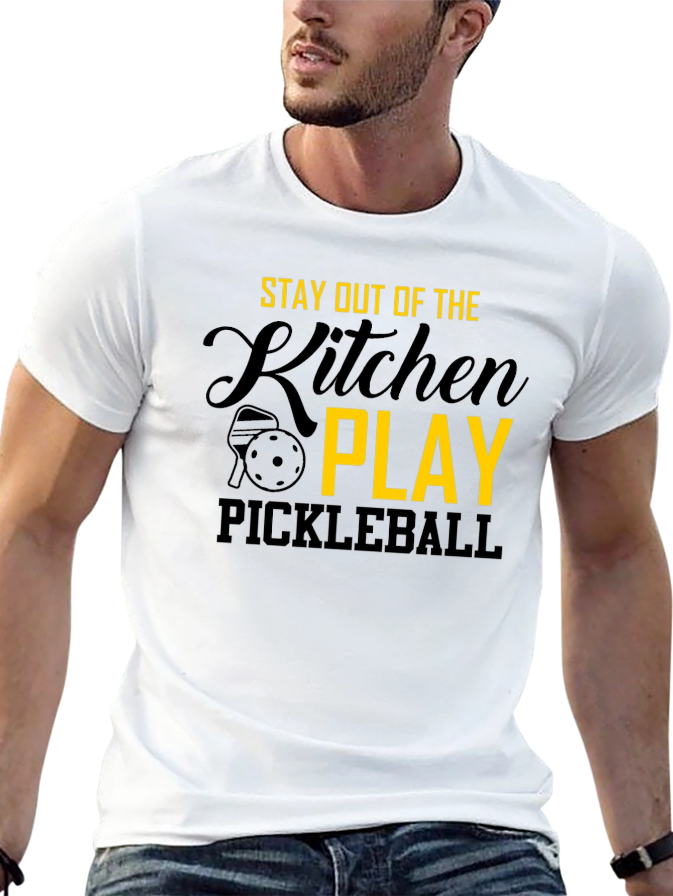 Stay Out of the Kitchen - Pickleball T-Shirt