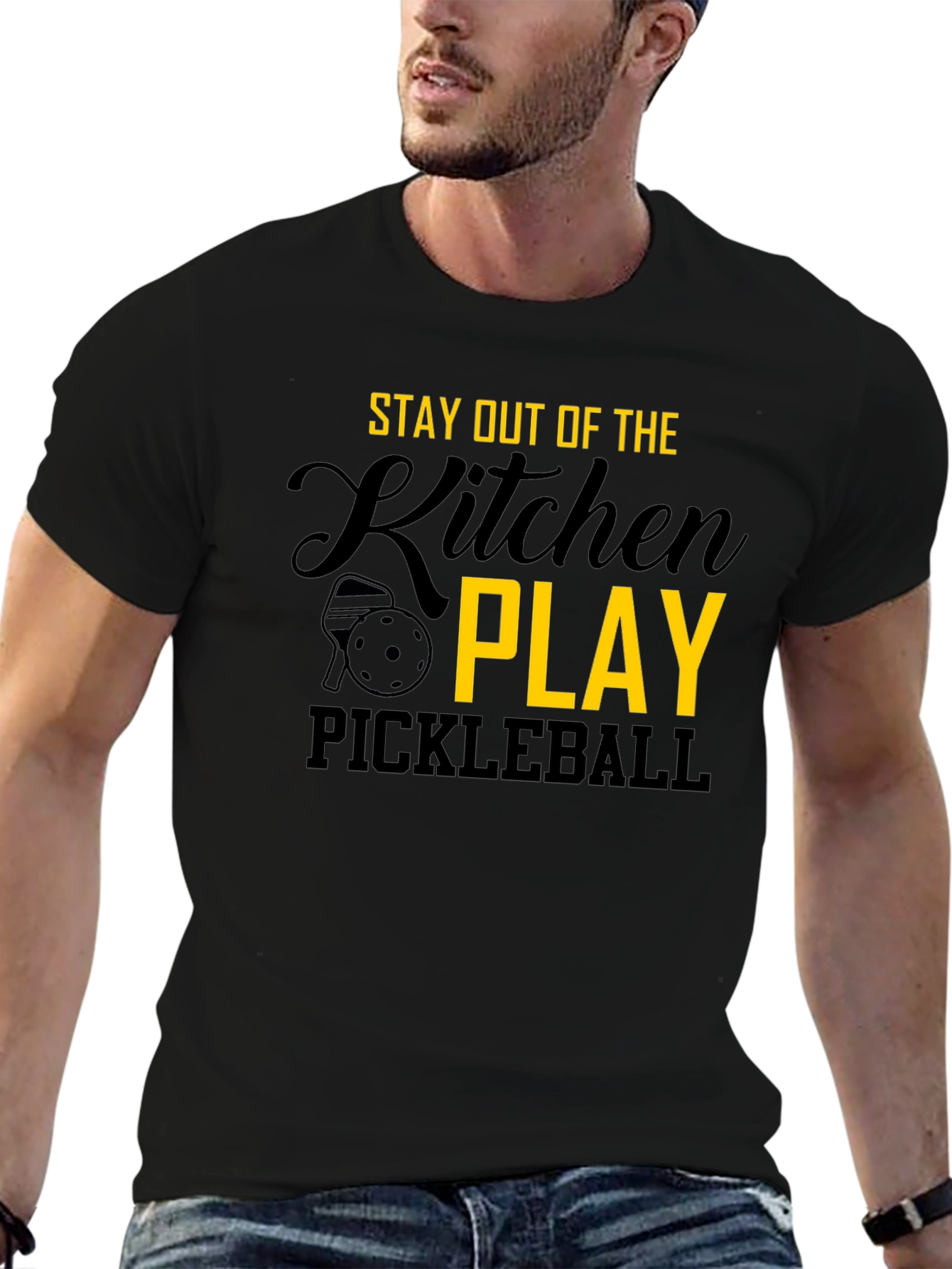 Stay Out of the Kitchen - Pickleball T-Shirt