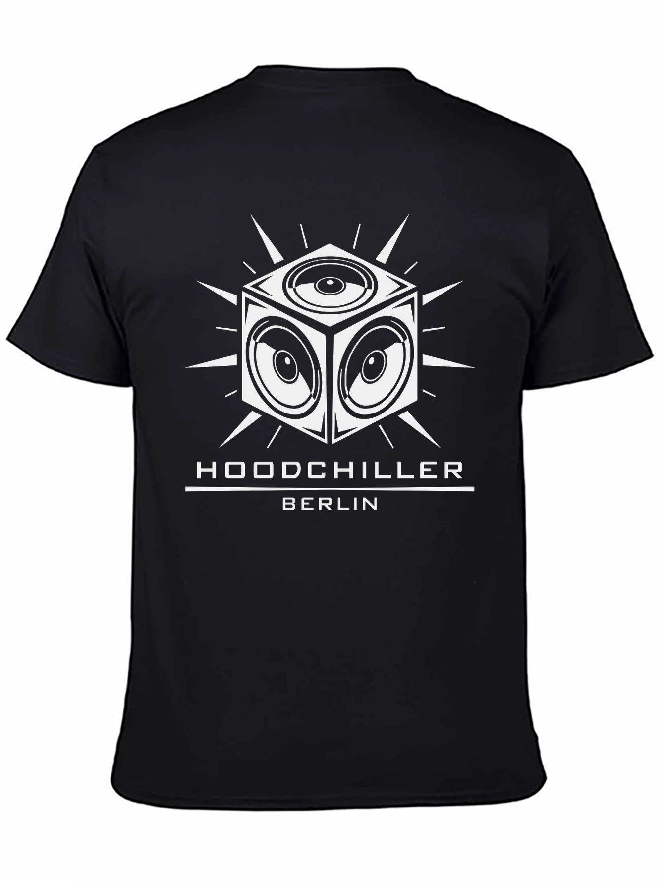 Hoodchiller Berlin Graphic T-Shirt - Black