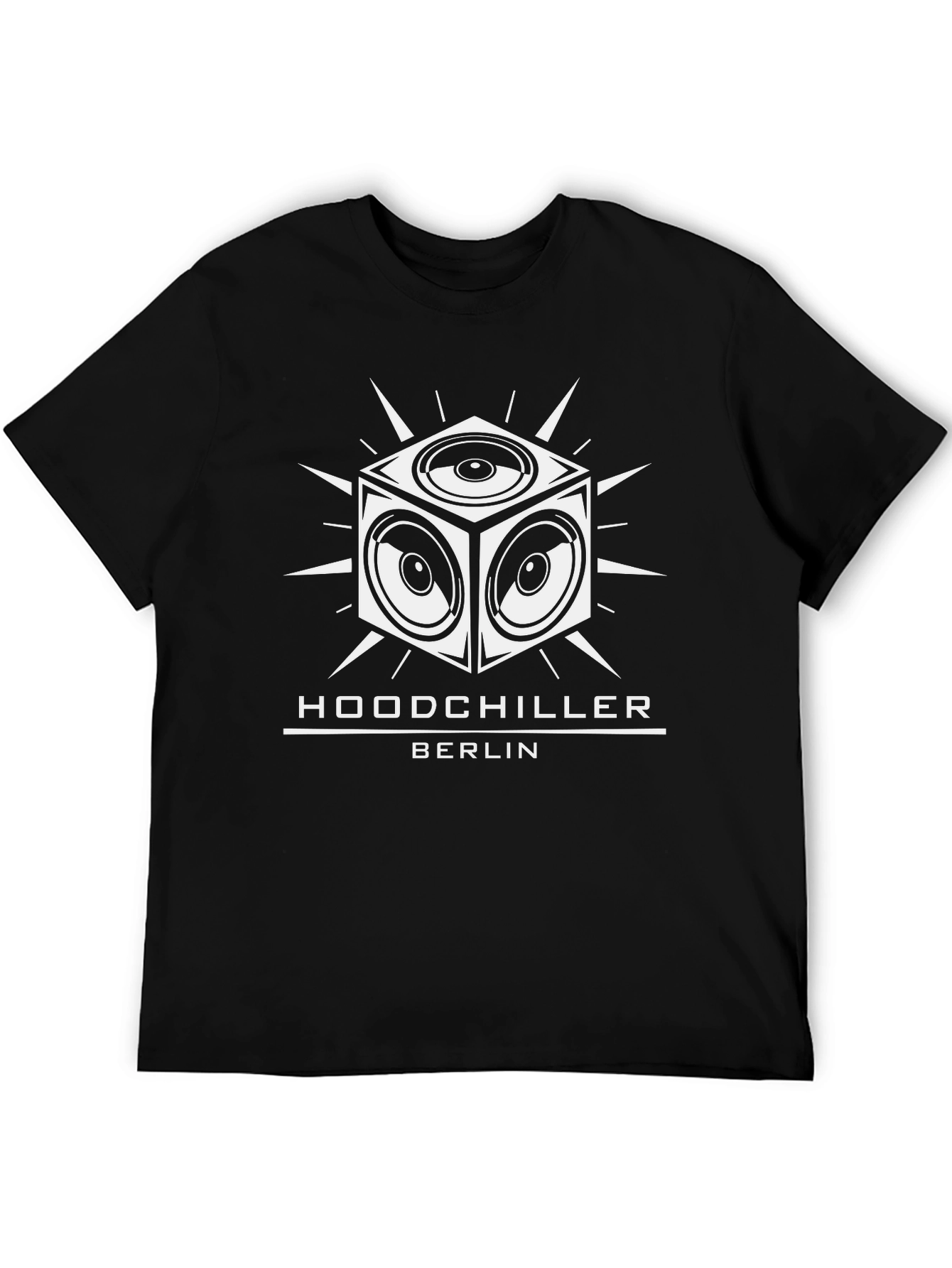 Hoodchiller Berlin Graphic T-Shirt - Black