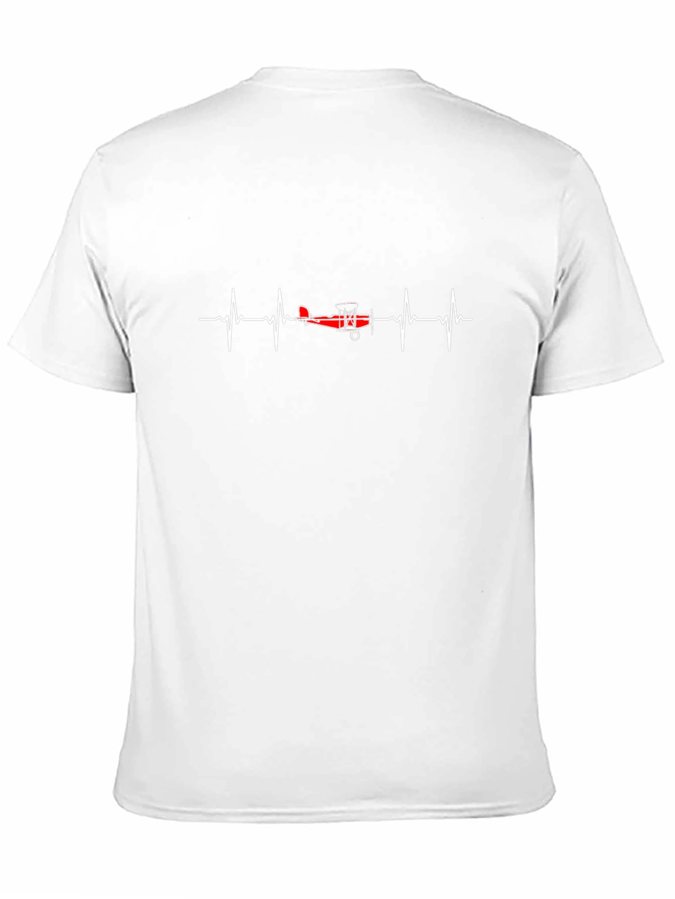 Pilot Heartbeat T-Shirt - Aviation Lover Tee