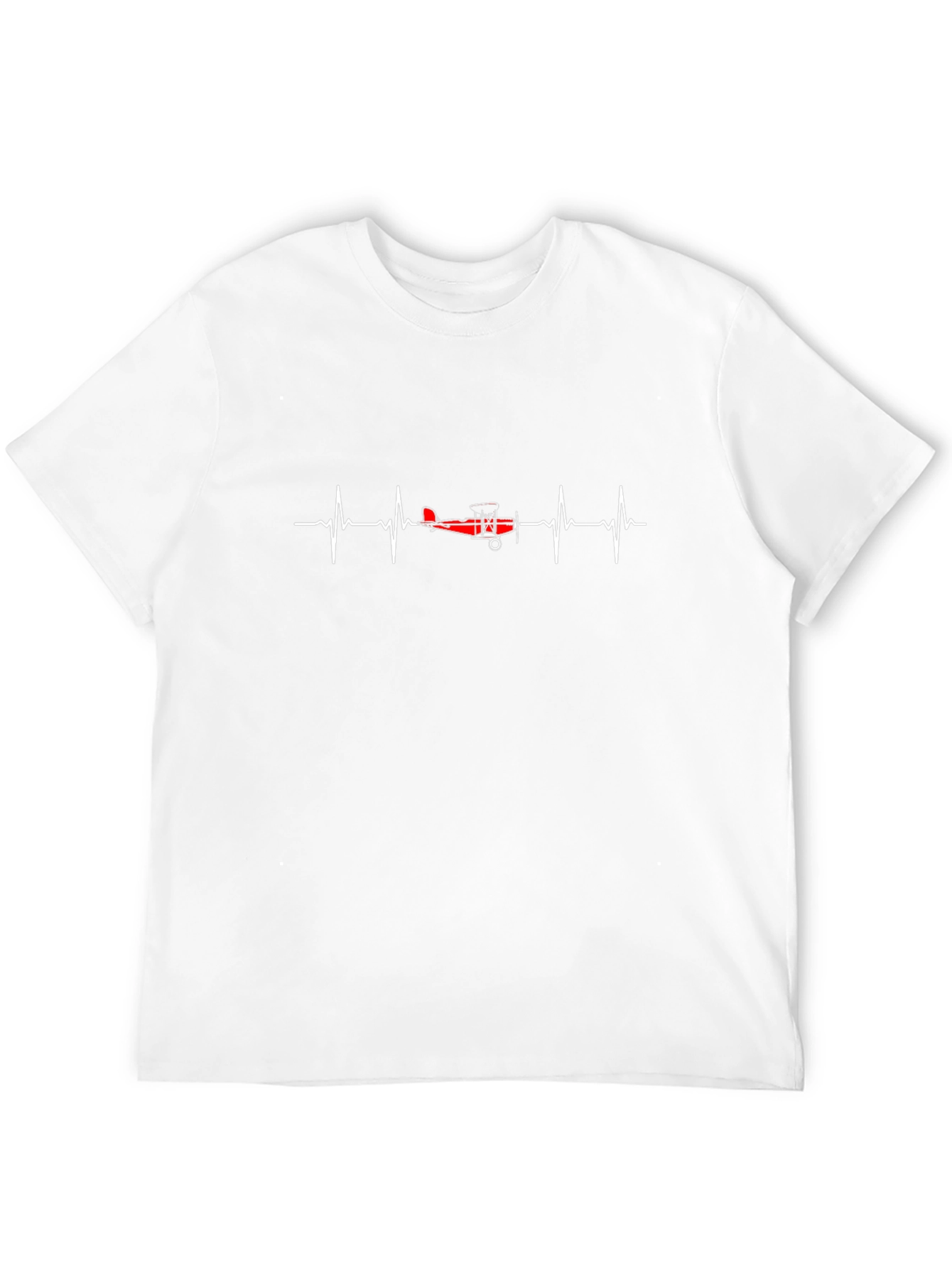 Pilot Heartbeat T-Shirt - Aviation Lover Tee
