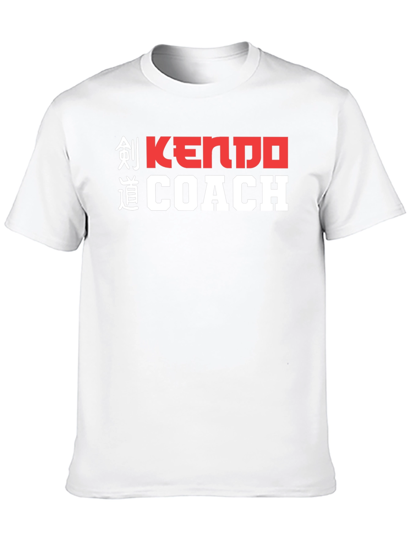 Kendo Coach Graphic Tee - Martial Arts Training Shirt