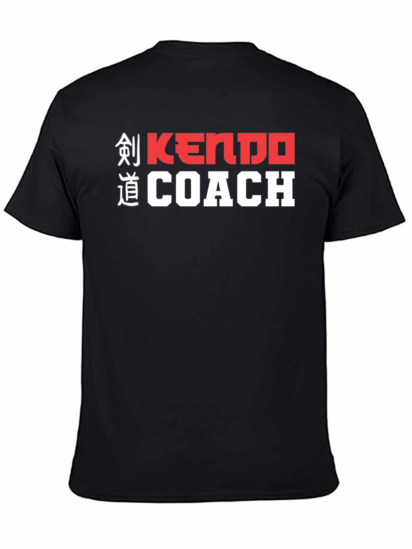 Kendo Coach Graphic Tee - Martial Arts Training Shirt