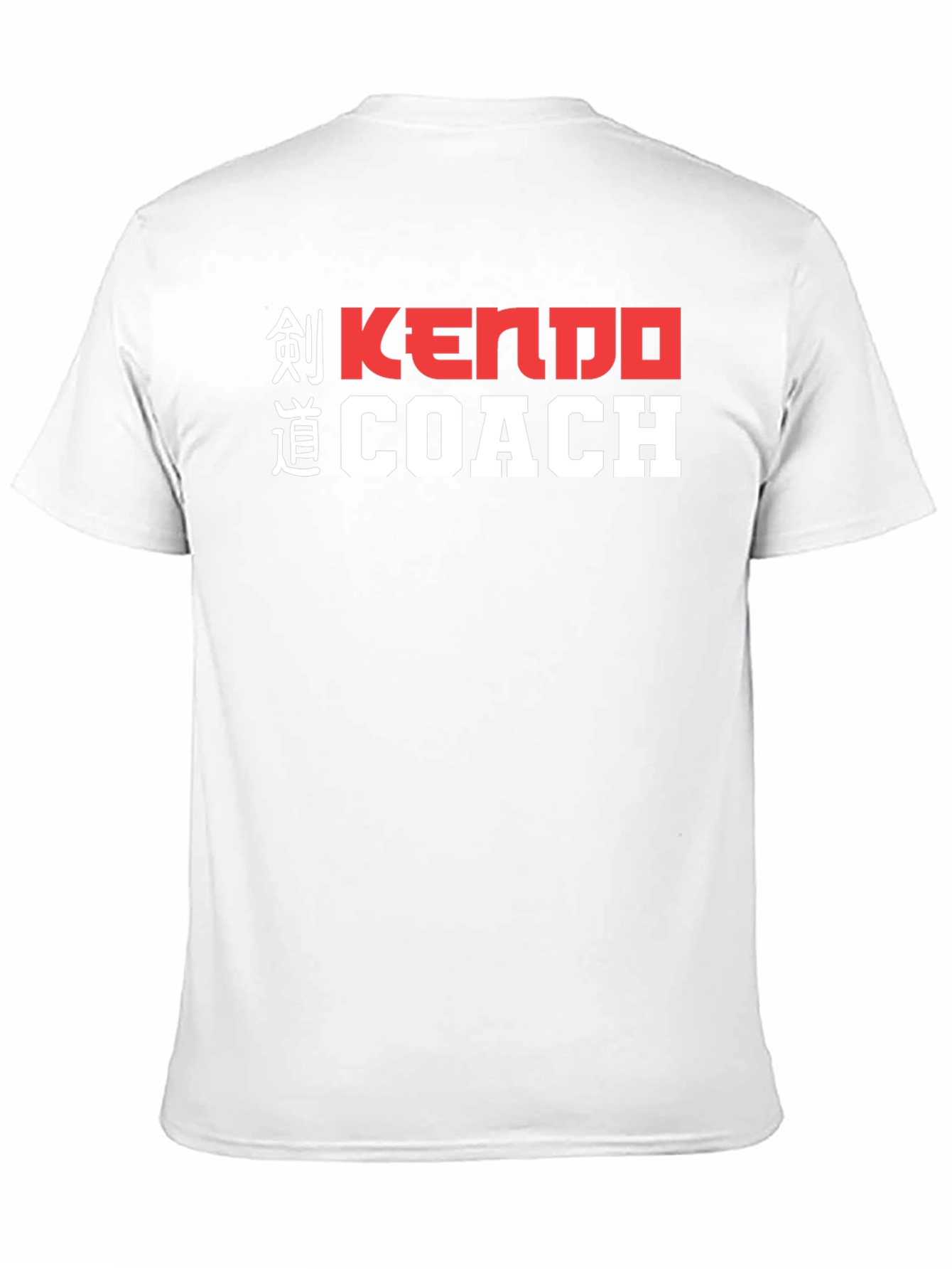 Kendo Coach Graphic Tee - Martial Arts Training Shirt