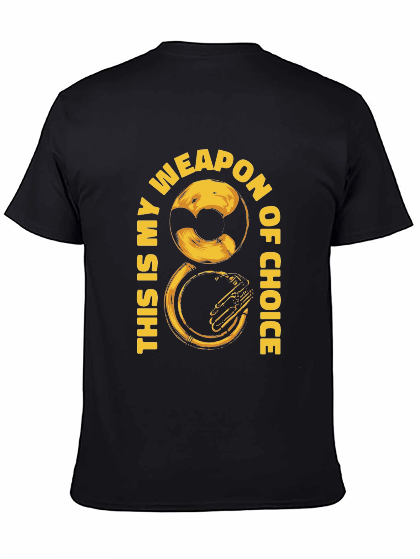Tuba Weapon of Choice Graphic Tee