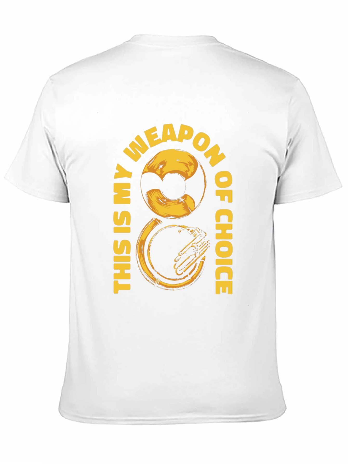 Tuba Weapon of Choice Graphic Tee