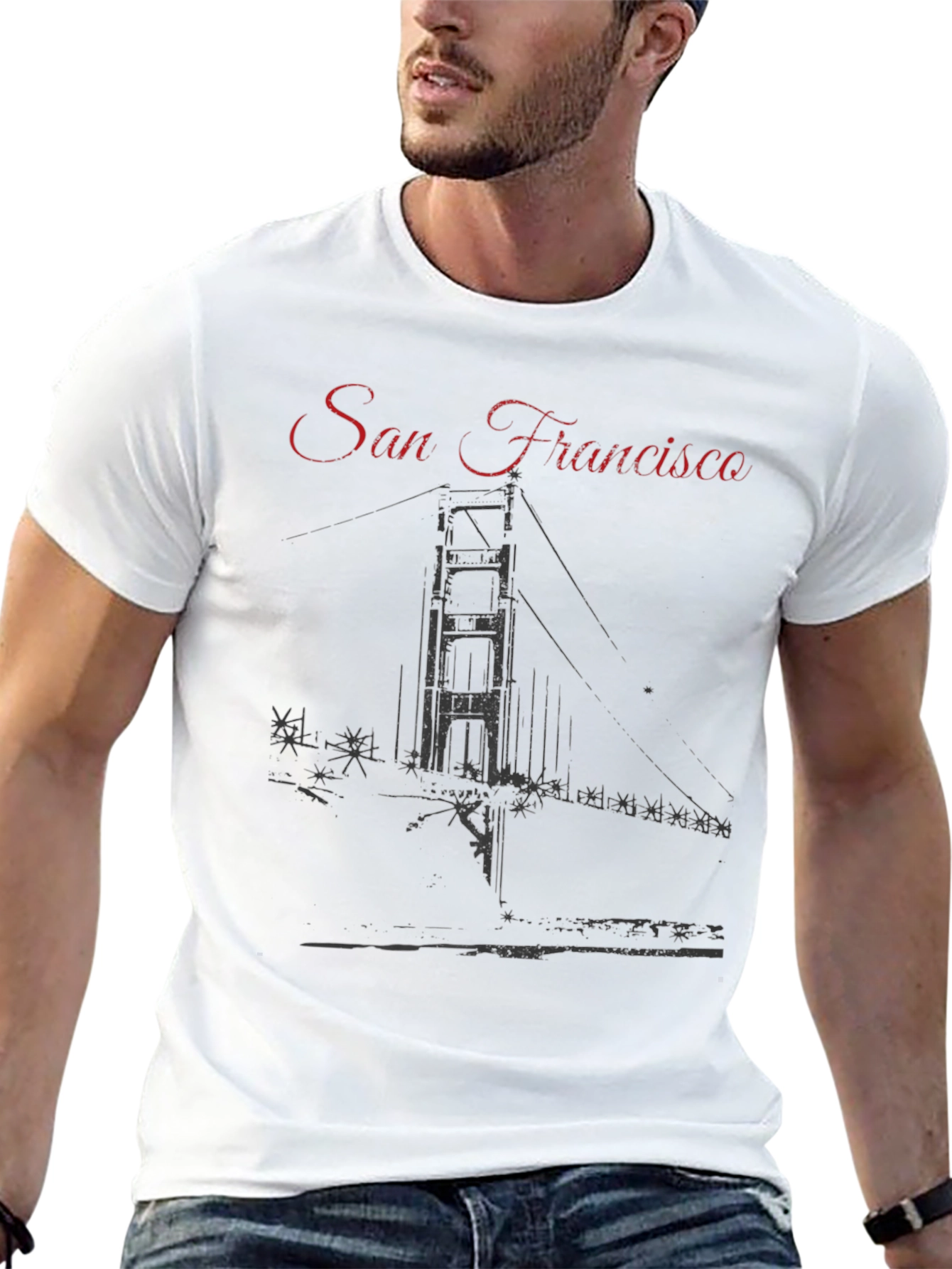 San Francisco Bridge Graphic Tee