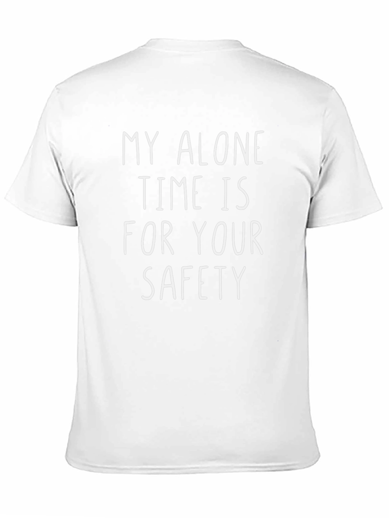 Alone Time Safety T-Shirt