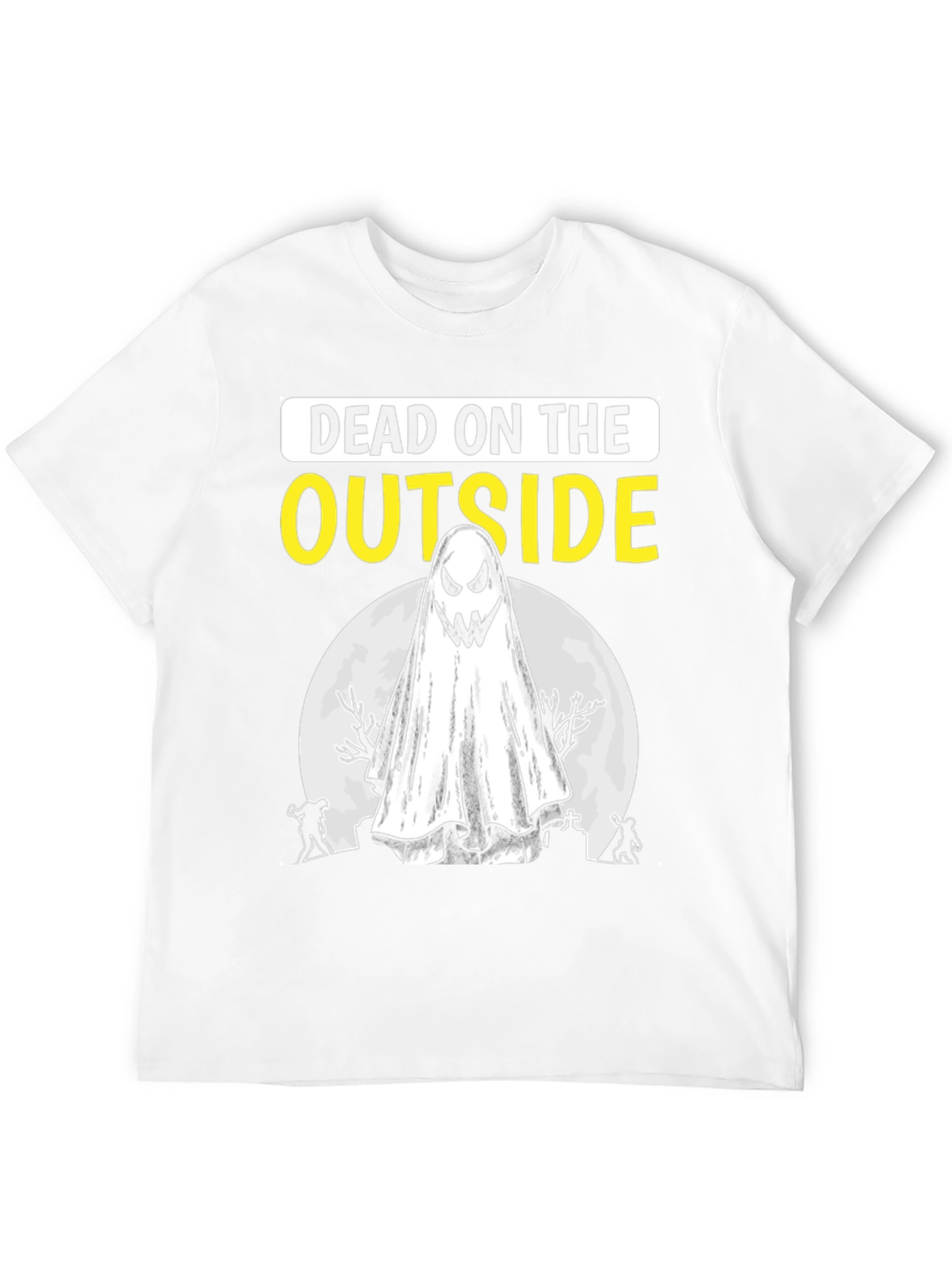 Dead on the Outside Halloween T-Shirt