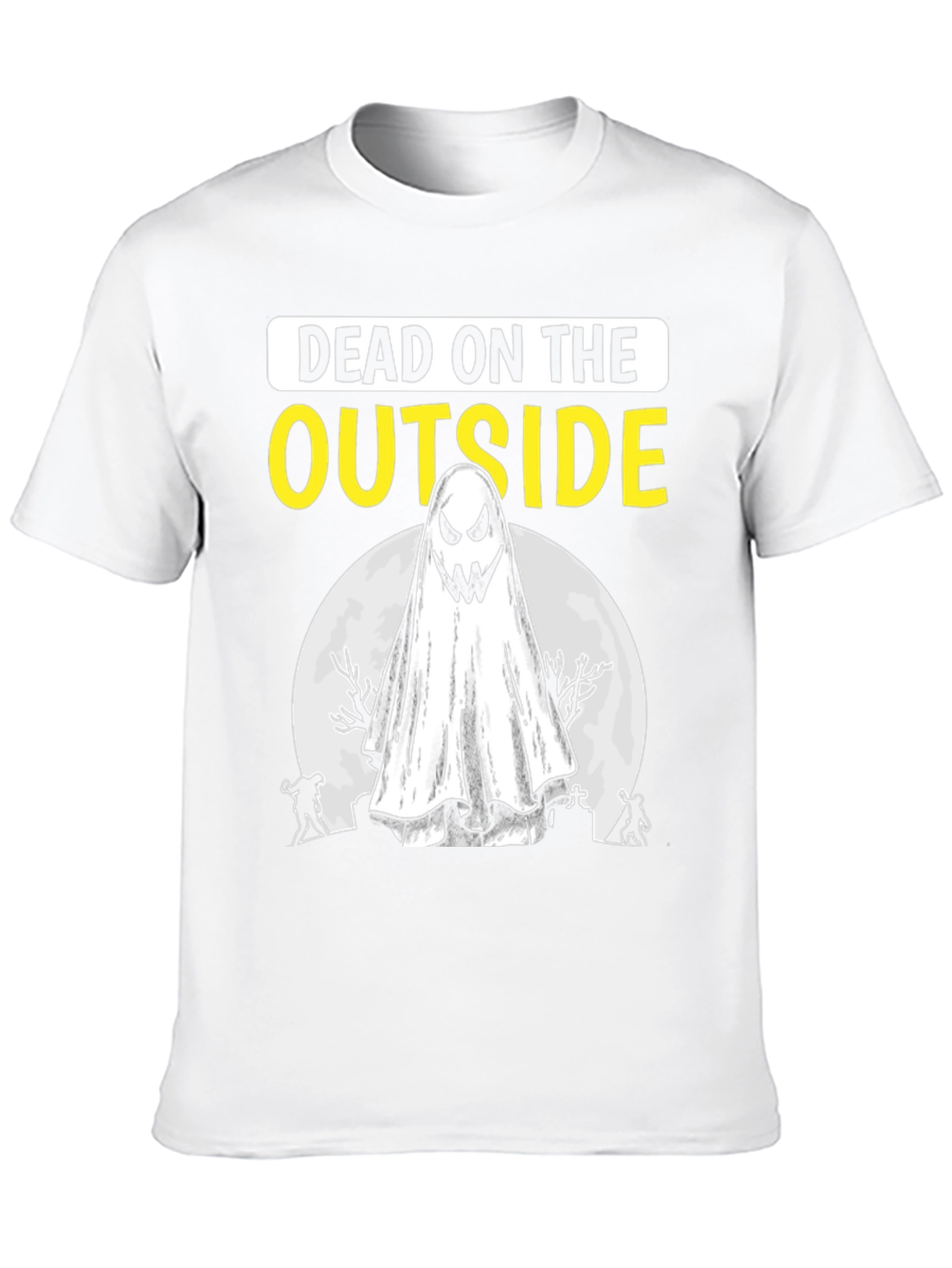 Dead on the Outside Halloween T-Shirt