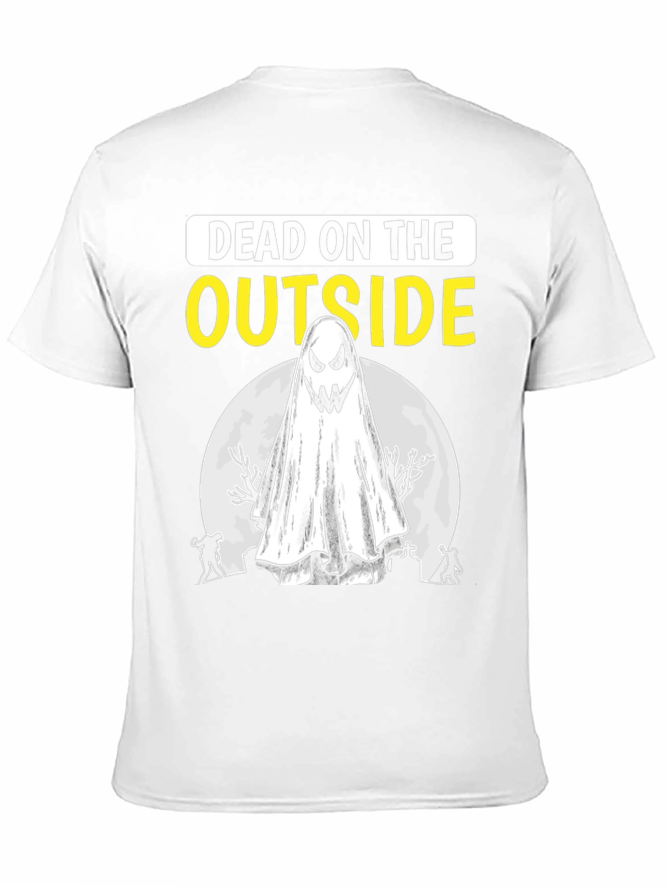 Dead on the Outside Halloween T-Shirt