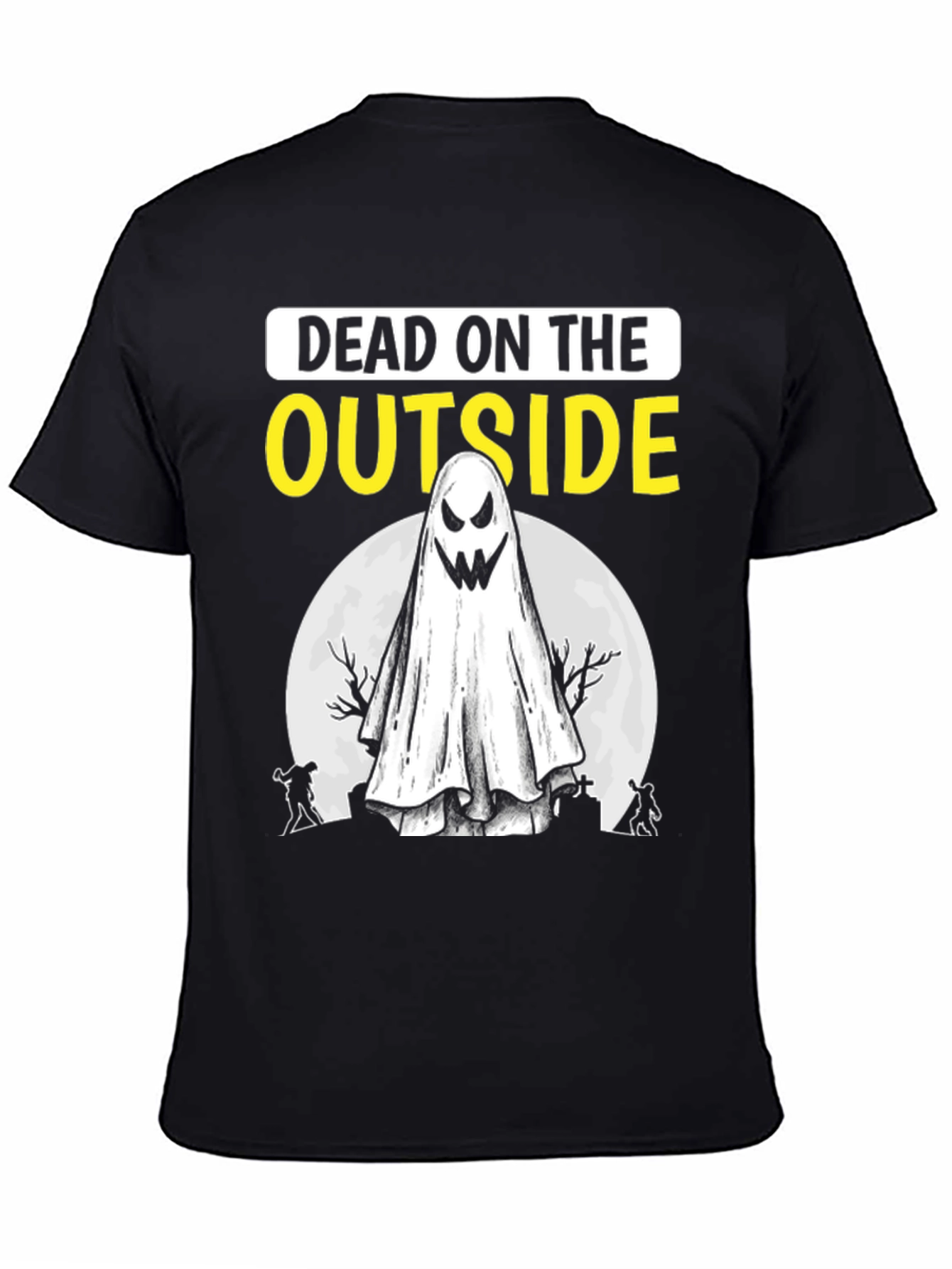 Dead on the Outside Halloween T-Shirt
