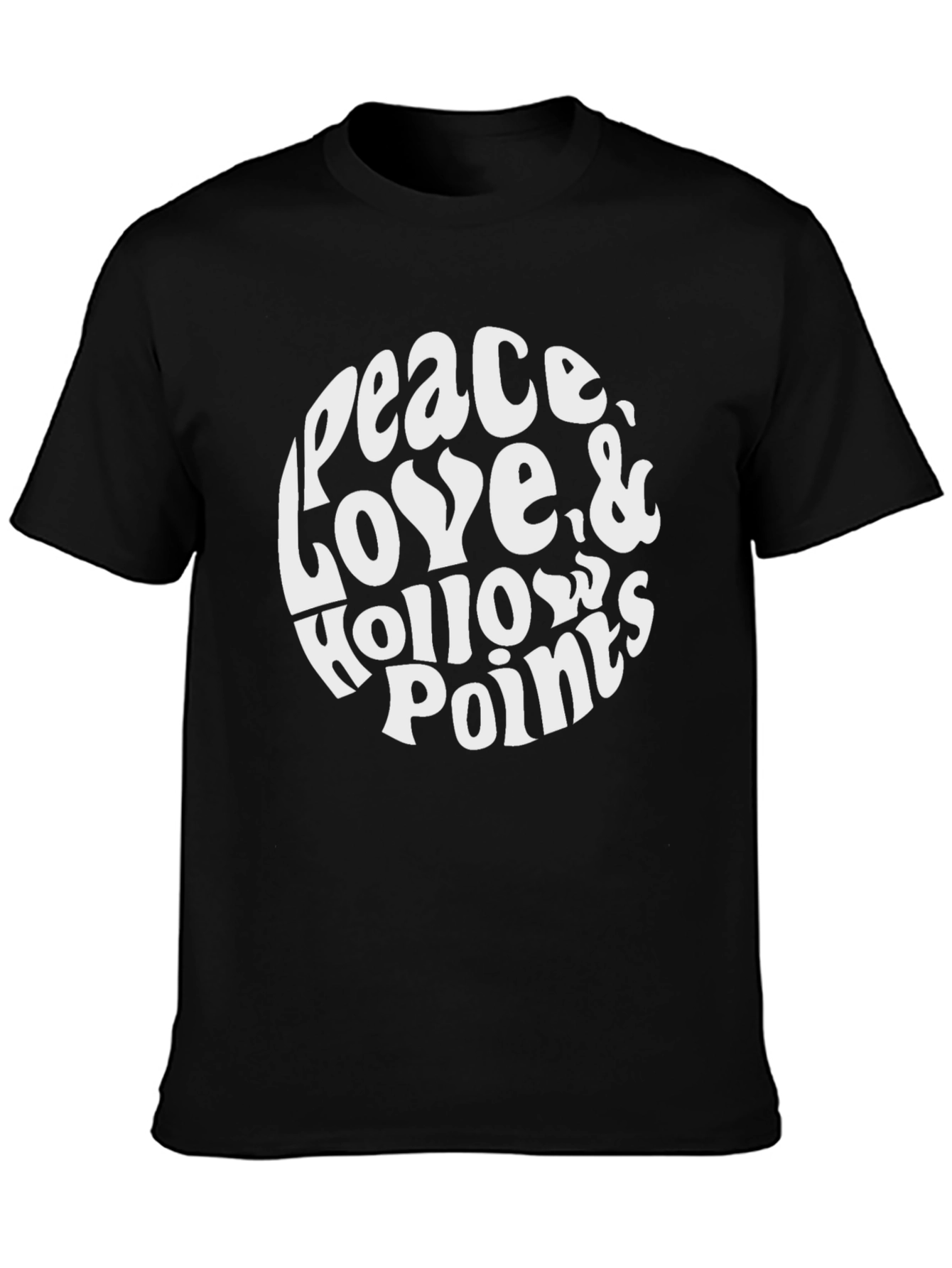 Peace Love & Hollow Points Graphic Tee