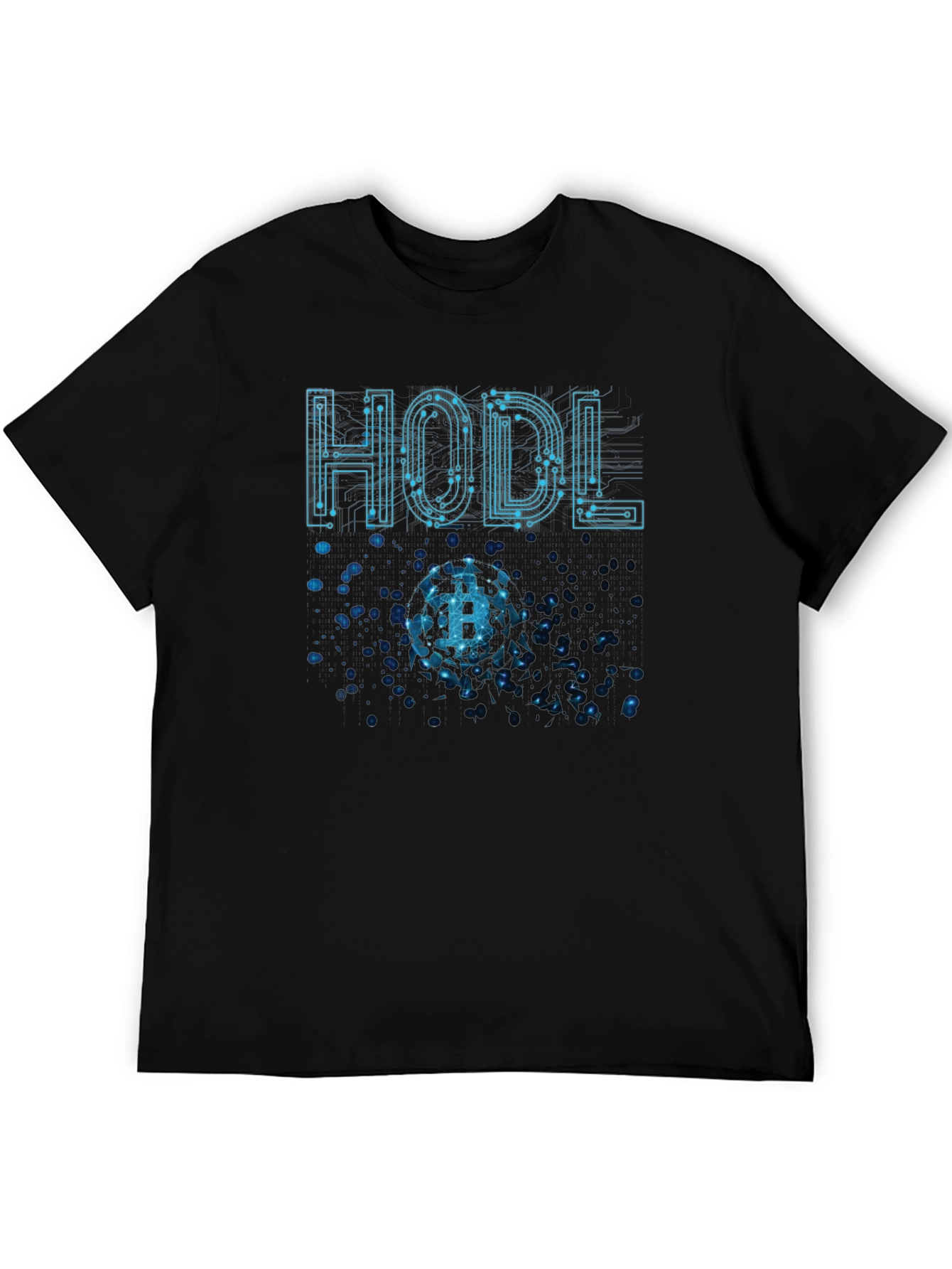 HODL Bitcoin Graphic Tee - Crypto Investor Shirt