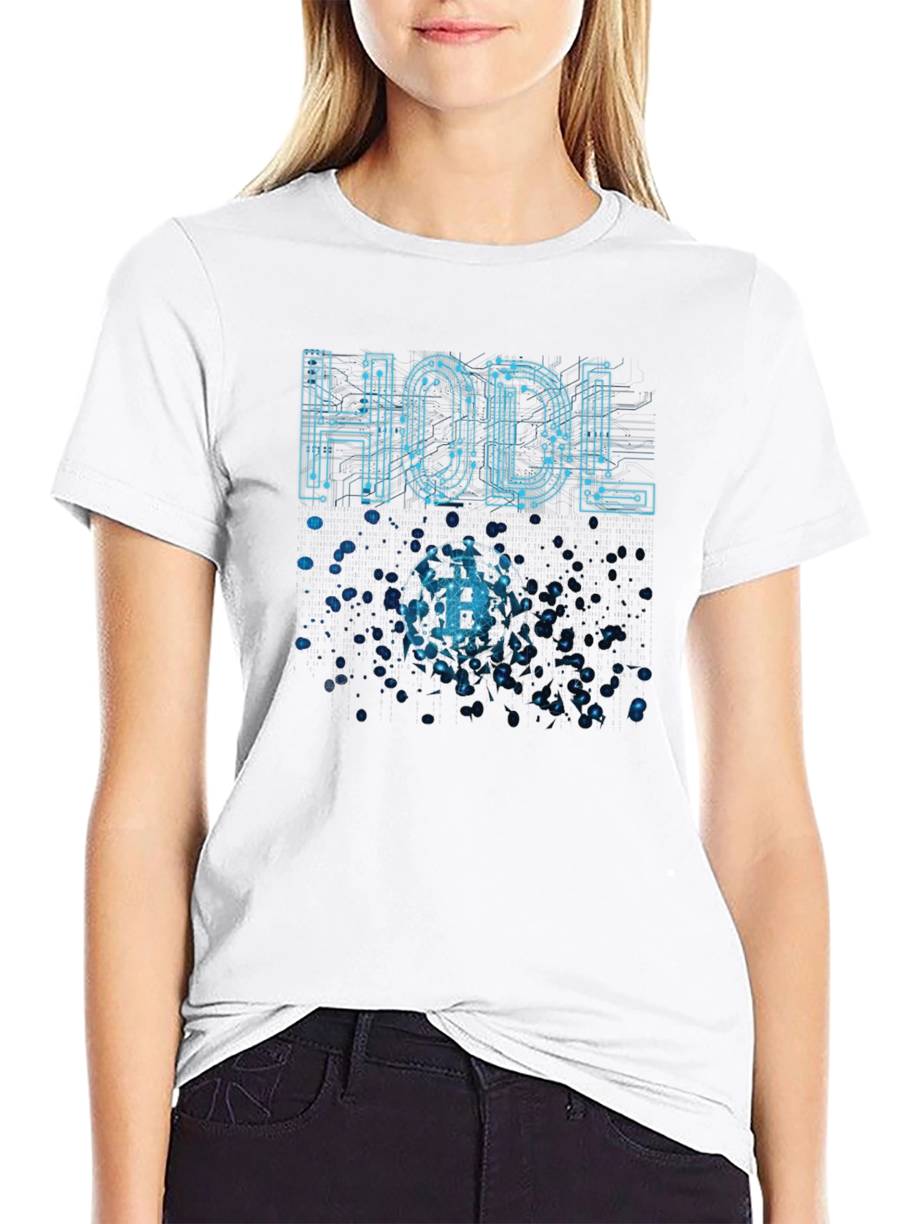 HODL Bitcoin Graphic Tee - Crypto Investor Shirt