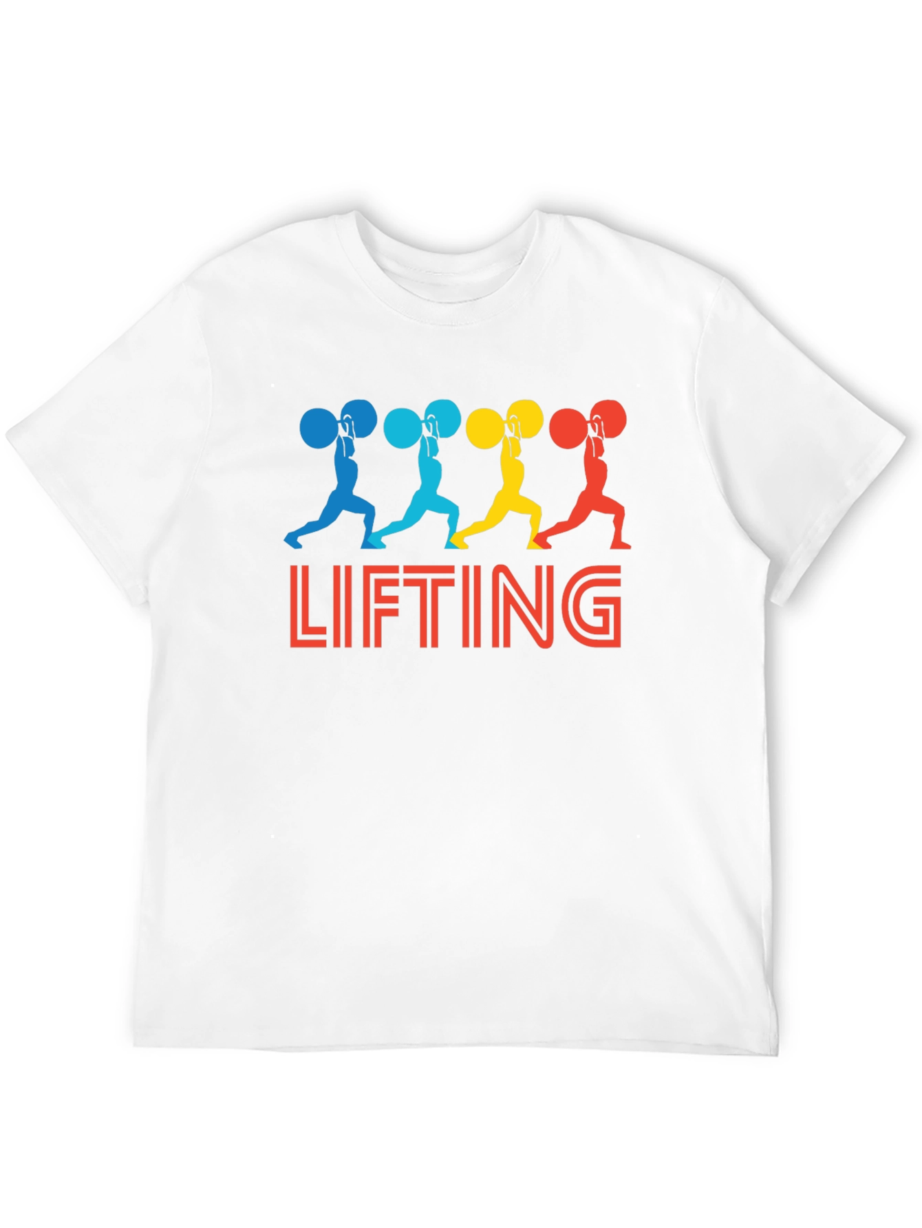Lifting Silhouette Graphic T-Shirt