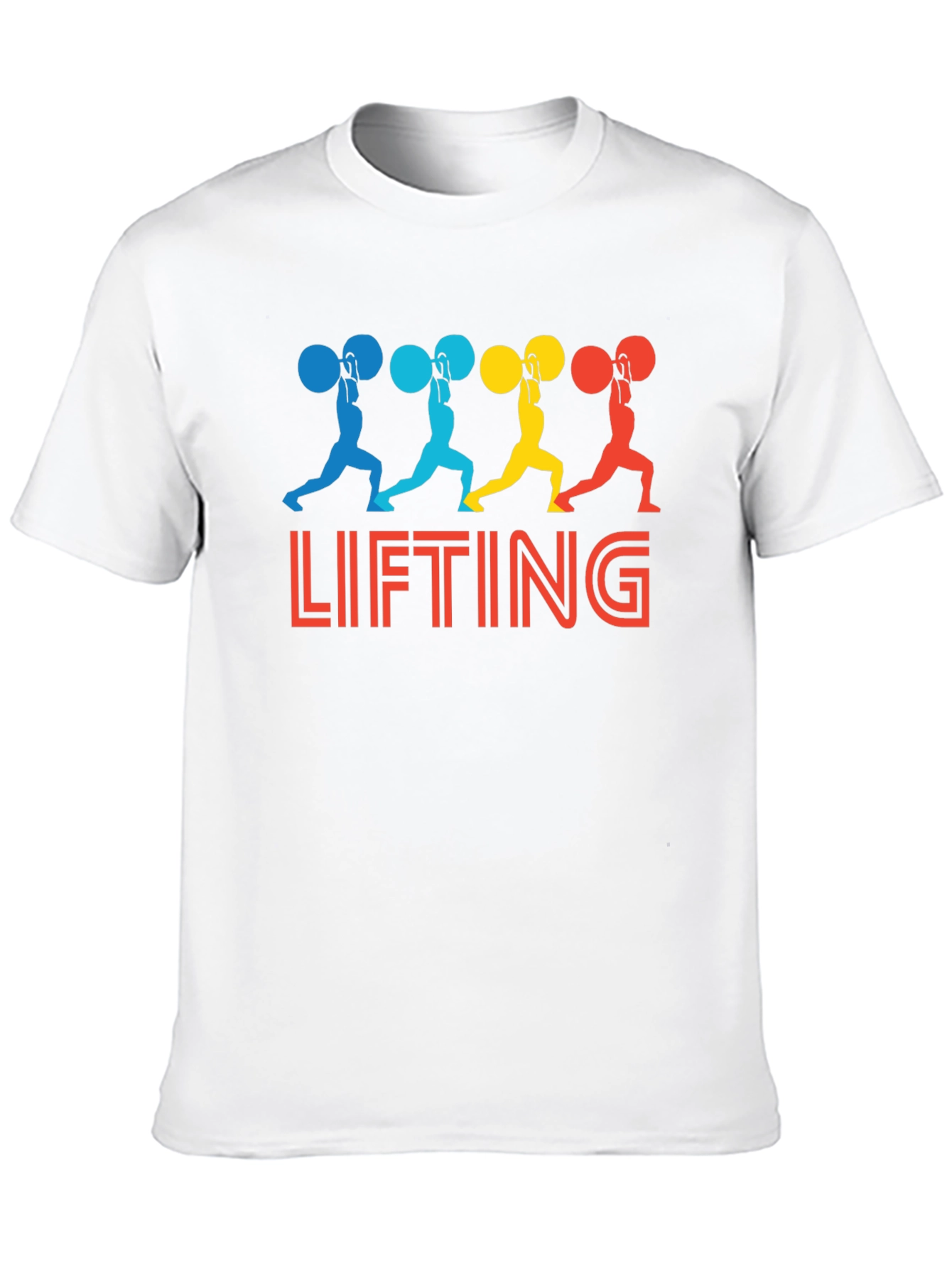 Lifting Silhouette Graphic T-Shirt