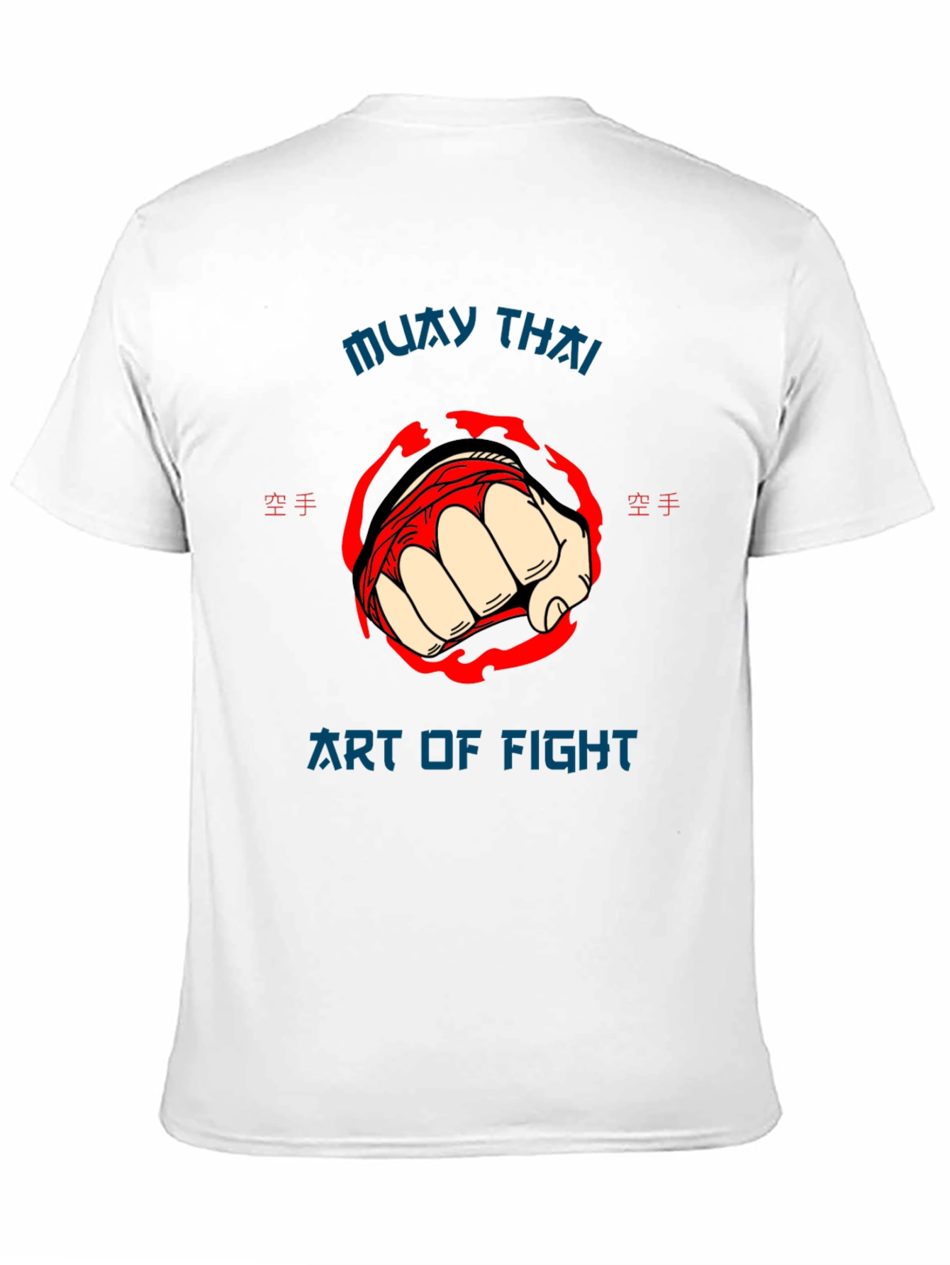 Muay Thai Art of Fight Graphic T-Shirt