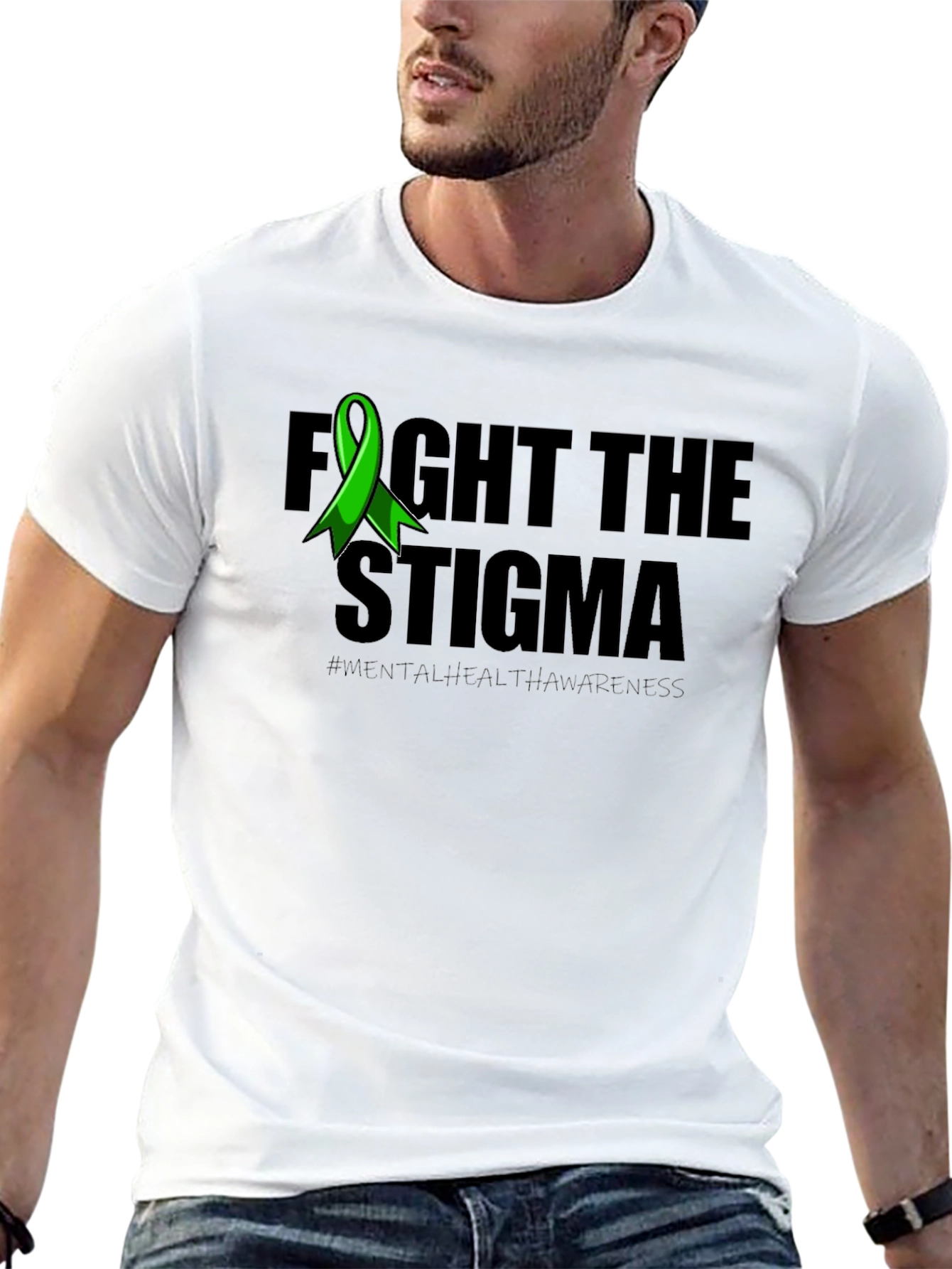 Fight the Stigma Mental Health Awareness T-Shirt