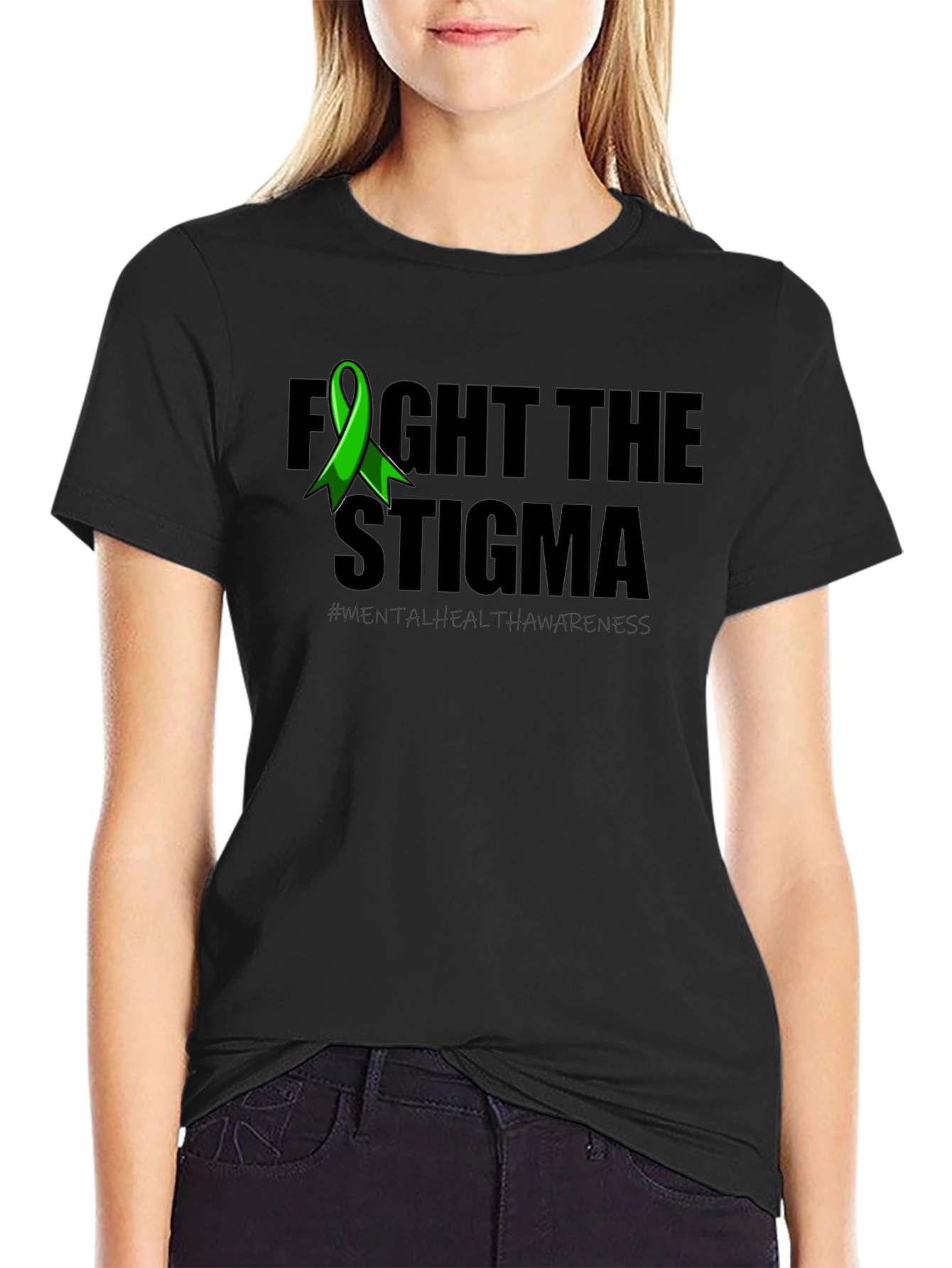 Fight the Stigma Mental Health Awareness T-Shirt