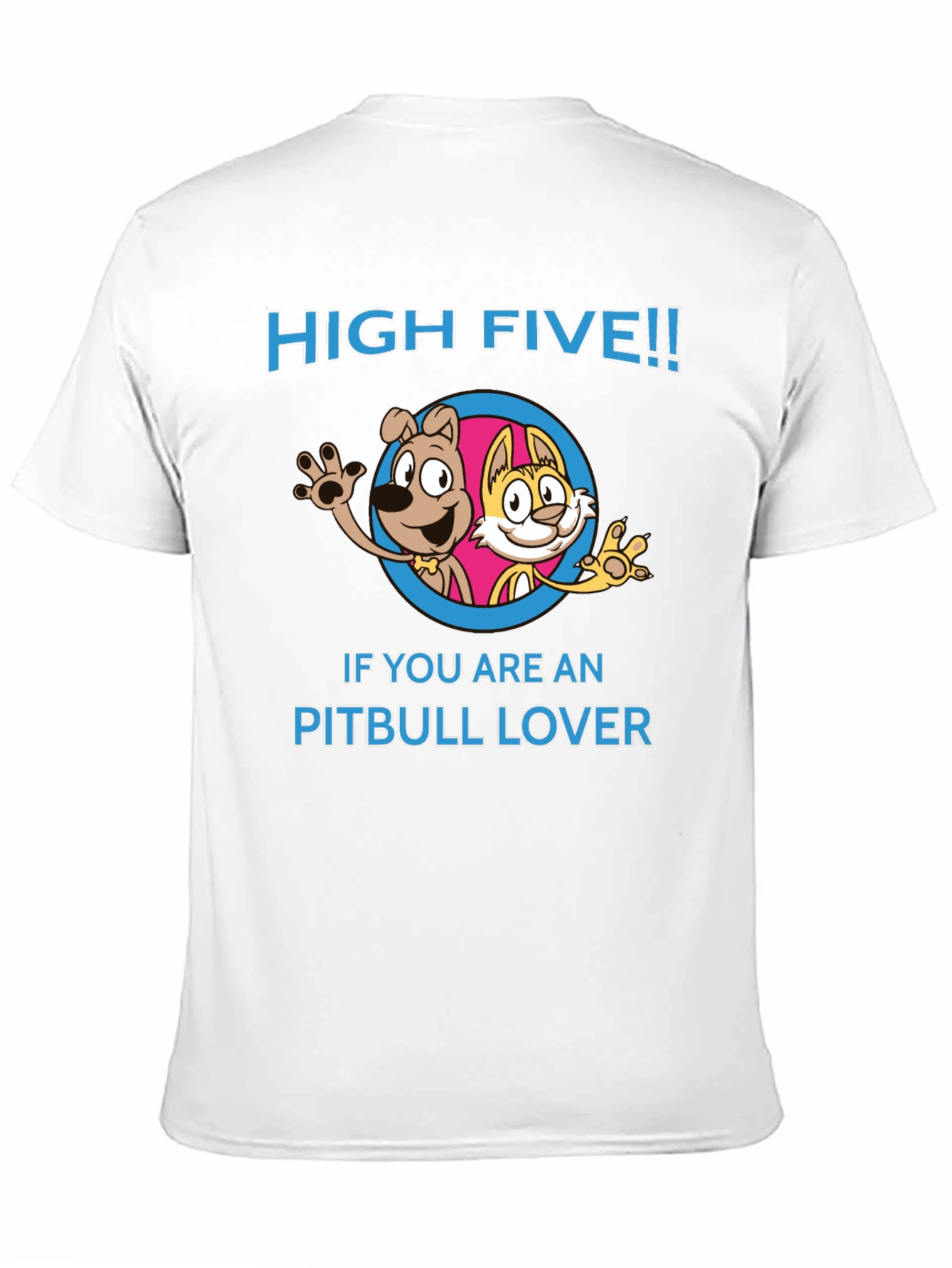 High Five Pitbull Lover T-Shirt