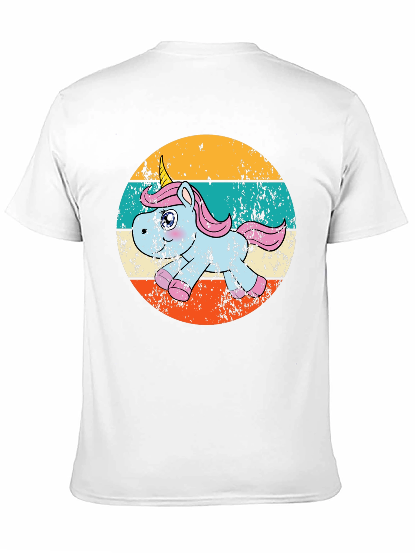 Retro Unicorn Graphic T-Shirt