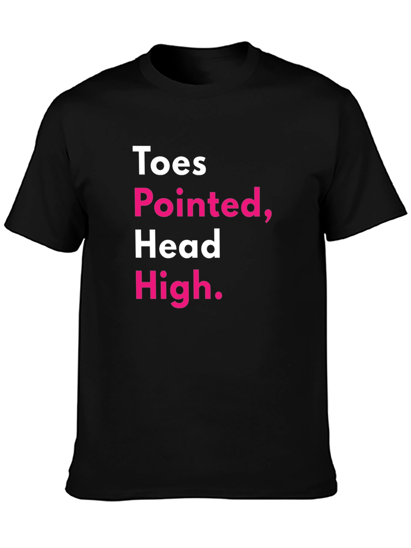 Toes Pointed Head High Graphic Tee