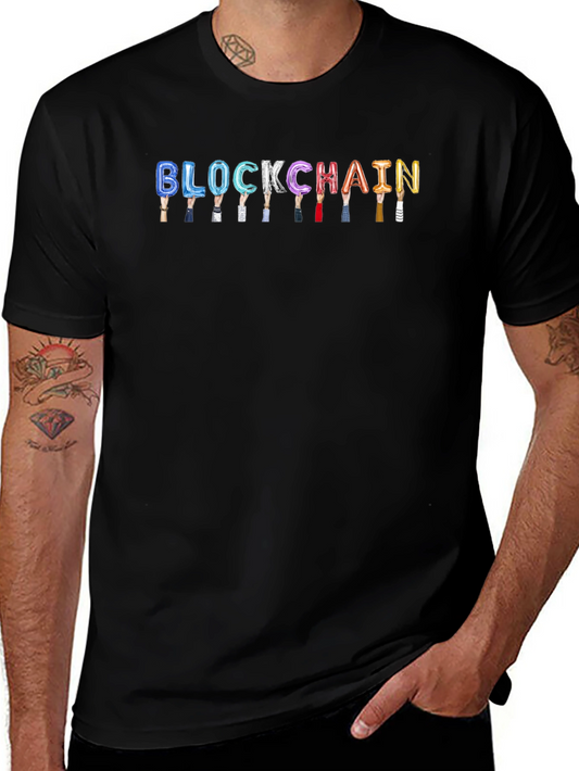 Blockchain Balloon T-Shirt - Crypto Enthusiast Apparel