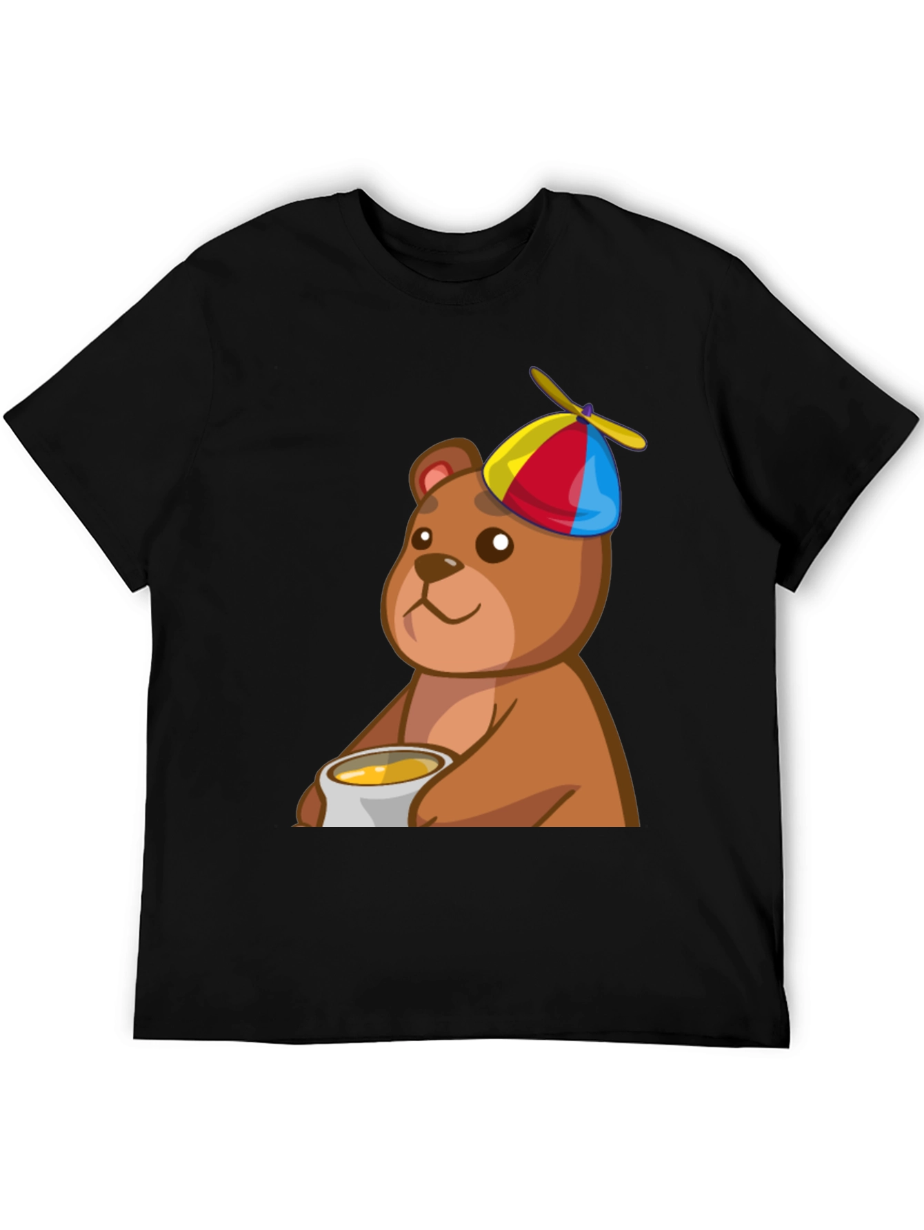 Cute Bear with Honey T-Shirt