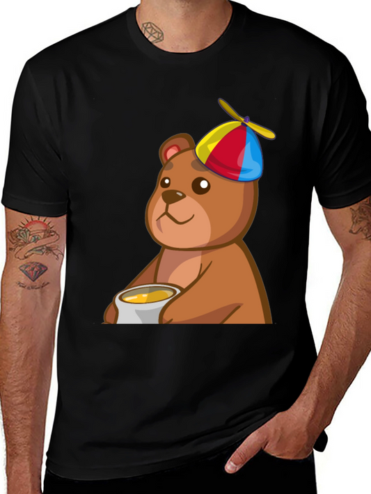 Cute Bear with Honey T-Shirt
